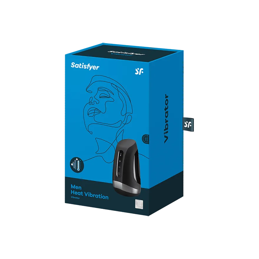 Satisfyer Men Heat And Vibration Masturbator