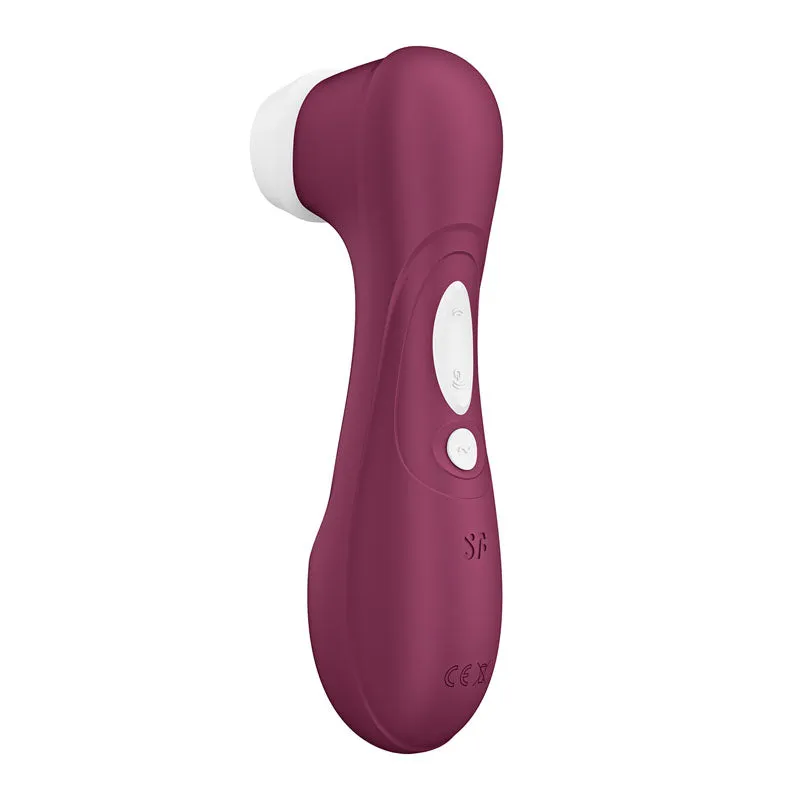 Satisfyer Pro 2 Gen 3 Touch-Free Clitoral Stimulator - Wine Red