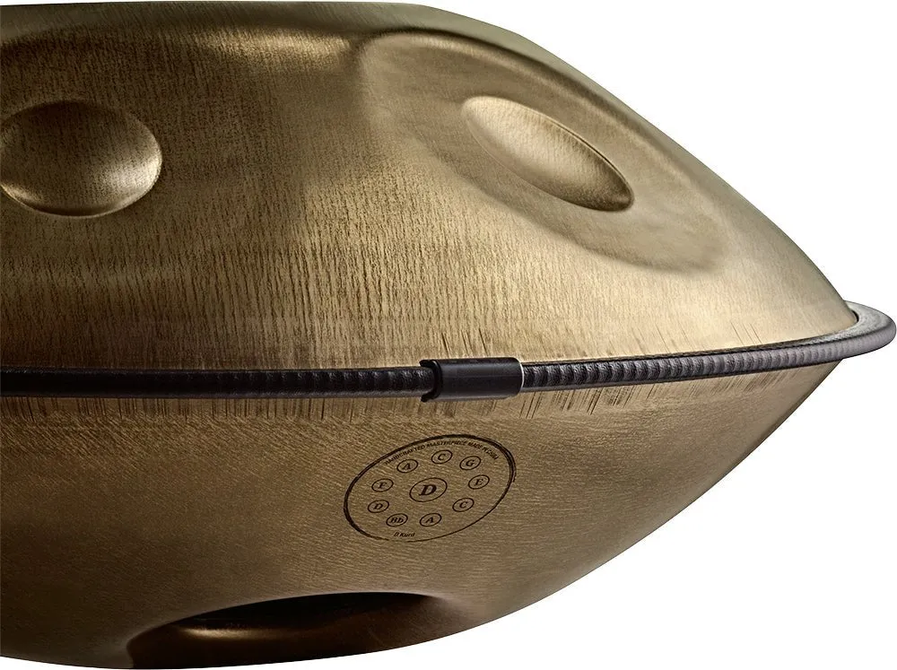 Sensory Handpan with 10 Notes Two Soundholes (D Kurd)