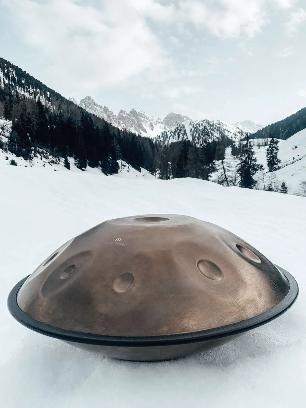 Sensory Handpan with 9 Notes Two Soundholes (D Kurd)