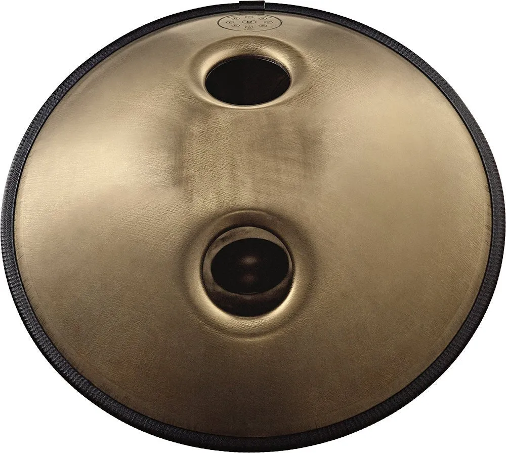 Sensory Handpan with 9 Notes Two Soundholes (D Kurd)
