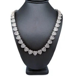 Silver Heart Chain