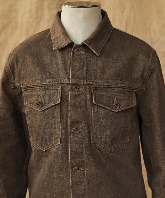 SIZE SMALL- Legent Bourbon x Todd Snyder Denim Selvedge Jacket