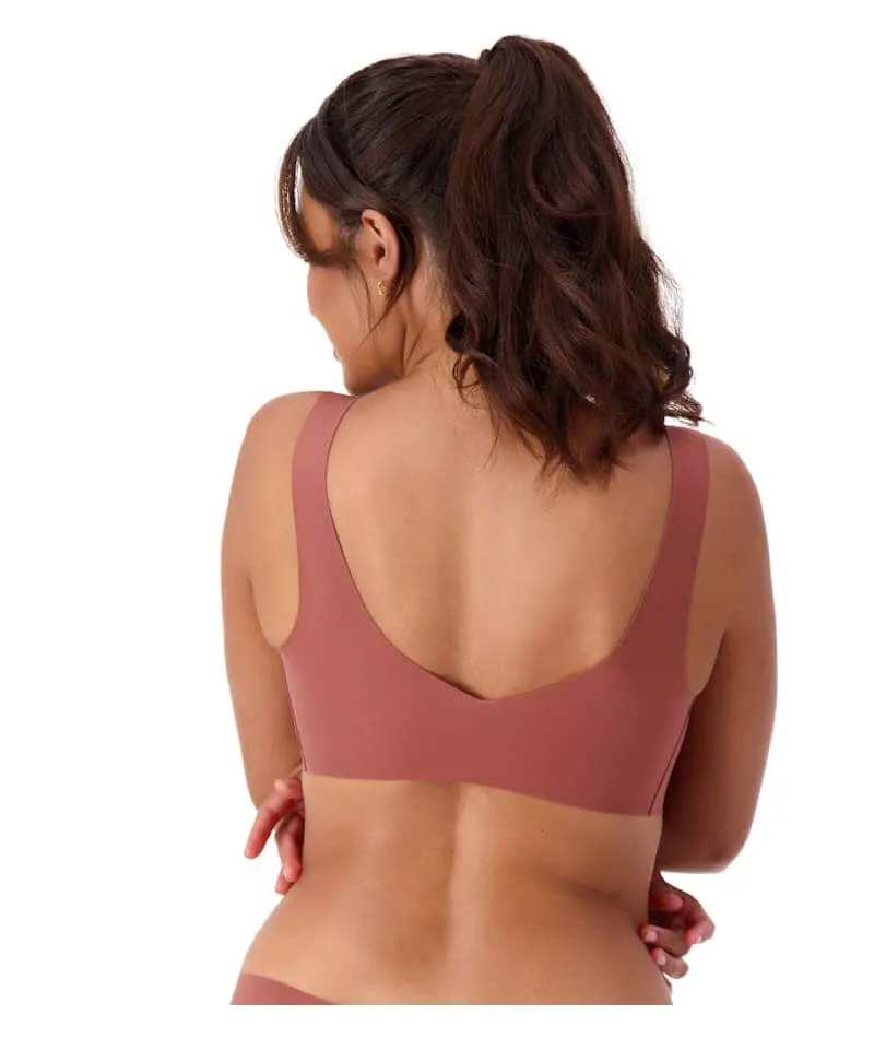 Sloggi ZERO Feel 2.0 Wire-free Bralette - Burnt Henna
