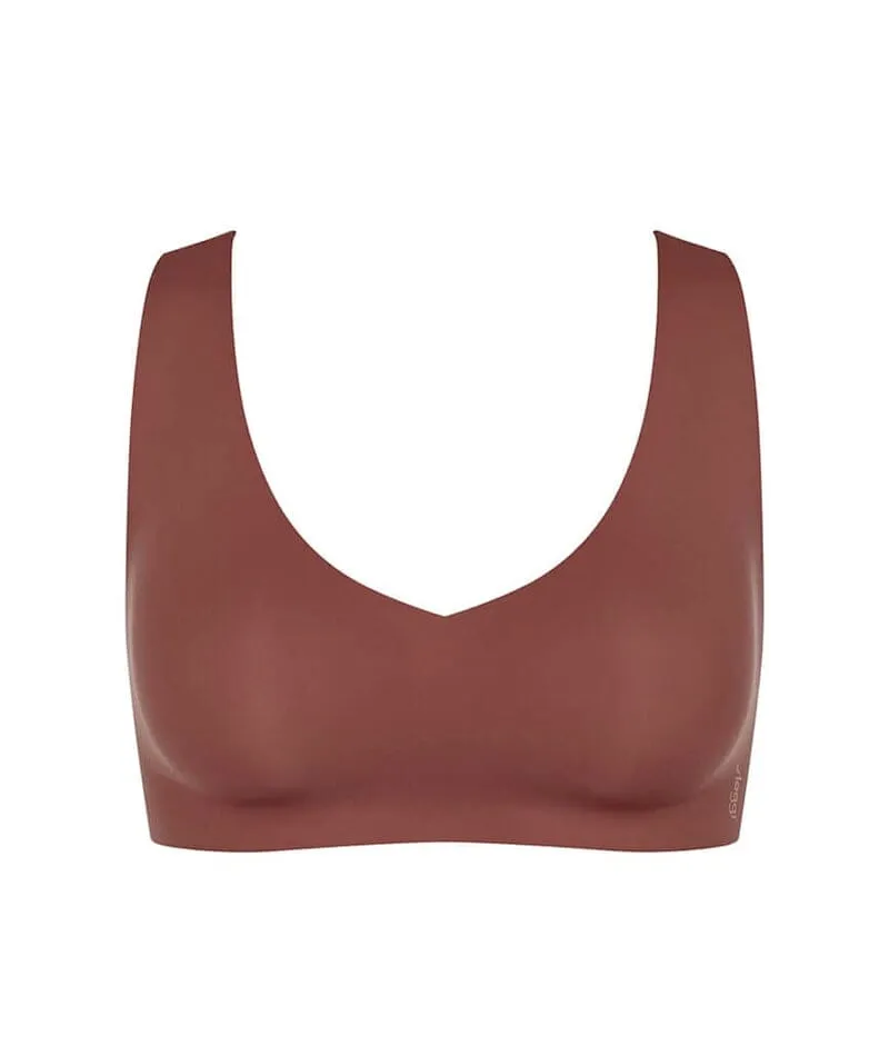 Sloggi ZERO Feel 2.0 Wire-free Bralette - Burnt Henna
