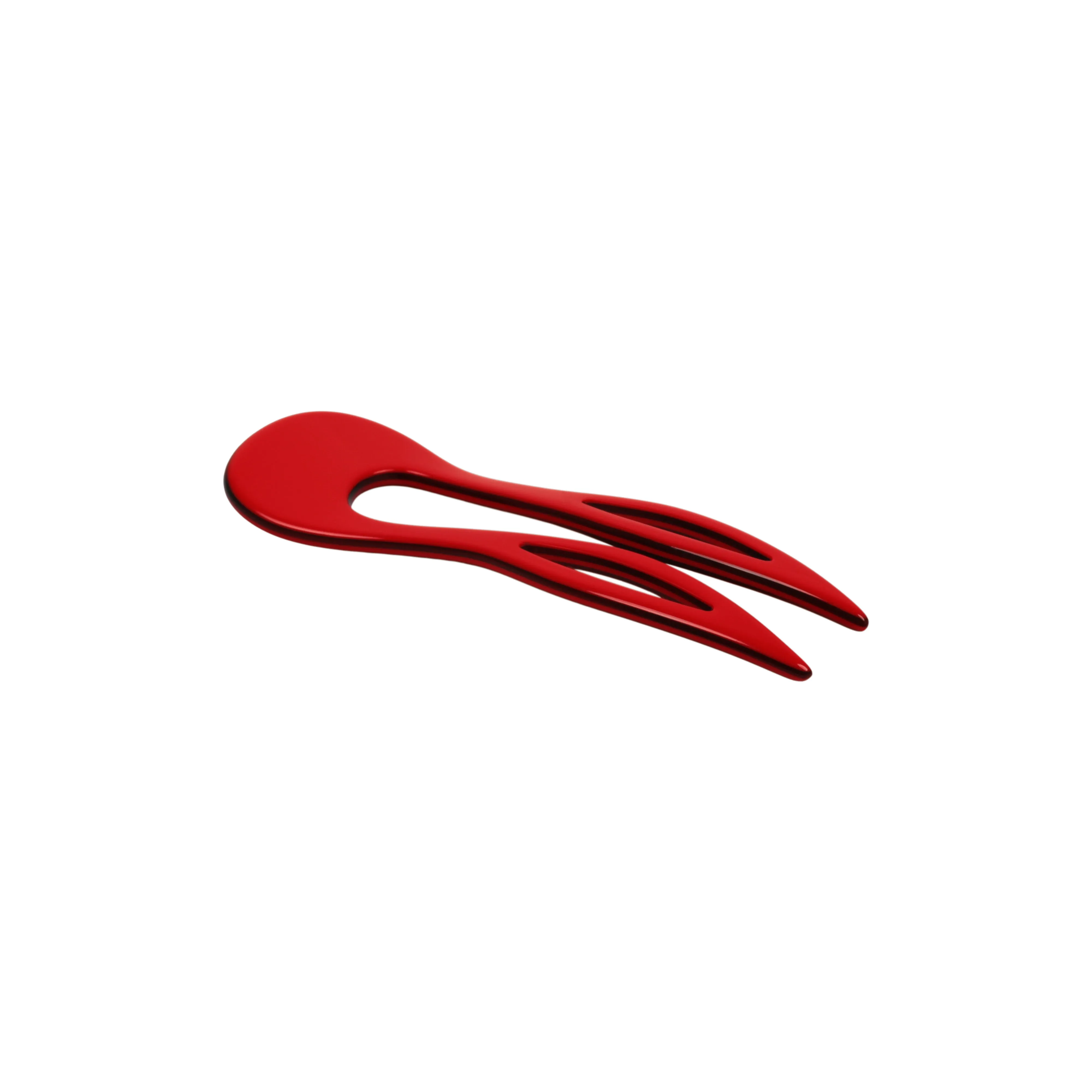 Sofia Small Red Hair Pin Set