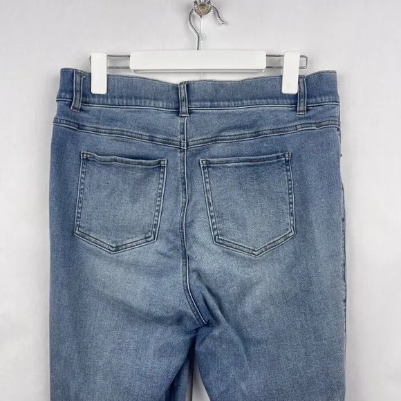 SPANXshape™ EveryWear Ankle Skinny Jeans Light Wash Size X Large
