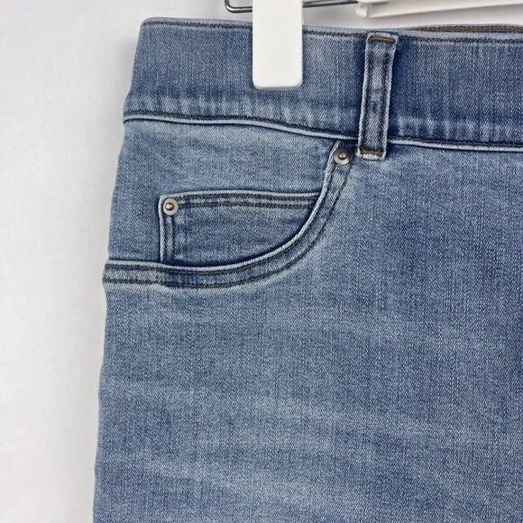SPANXshape™ EveryWear Ankle Skinny Jeans Light Wash Size X Large