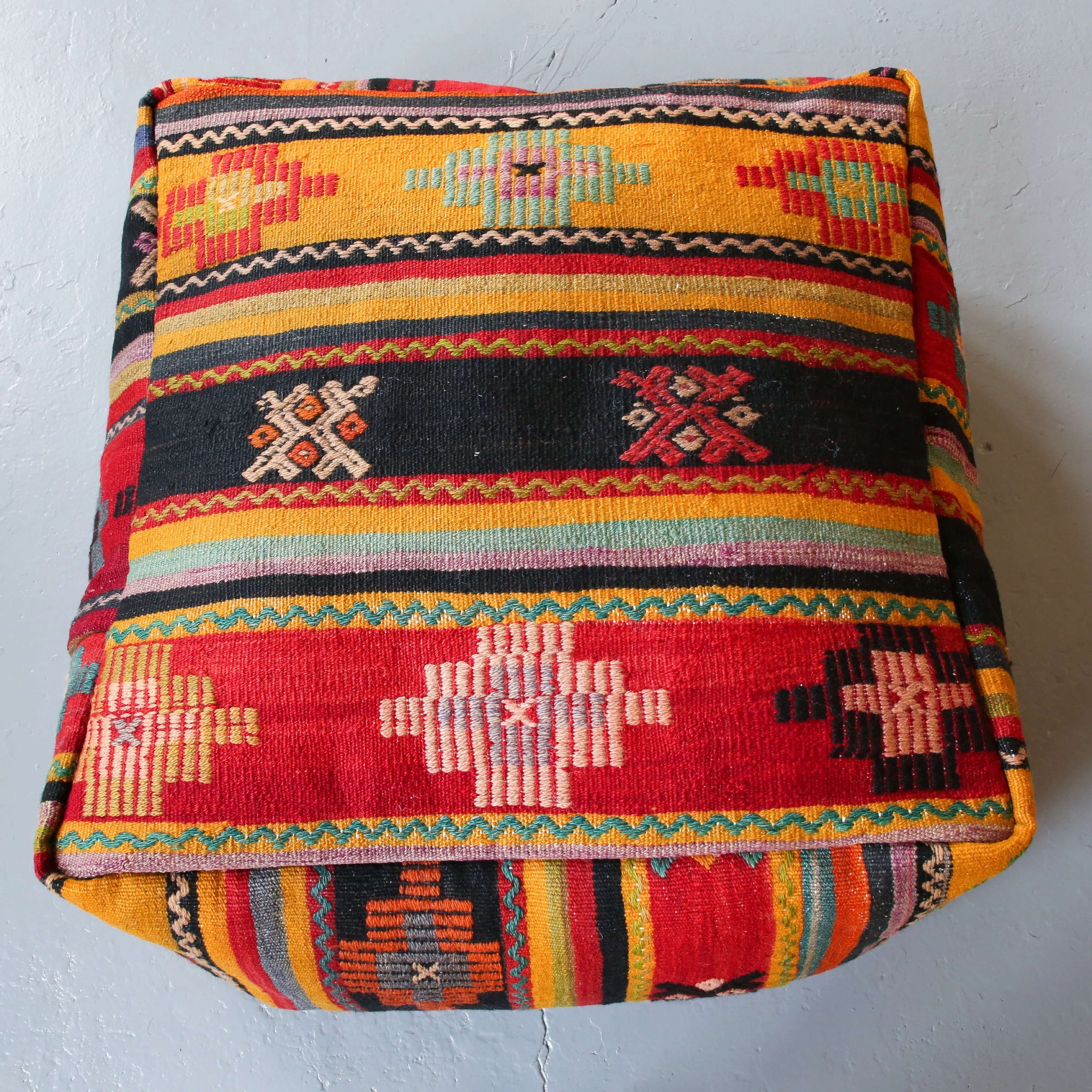 Square Kilim Floor Cushion