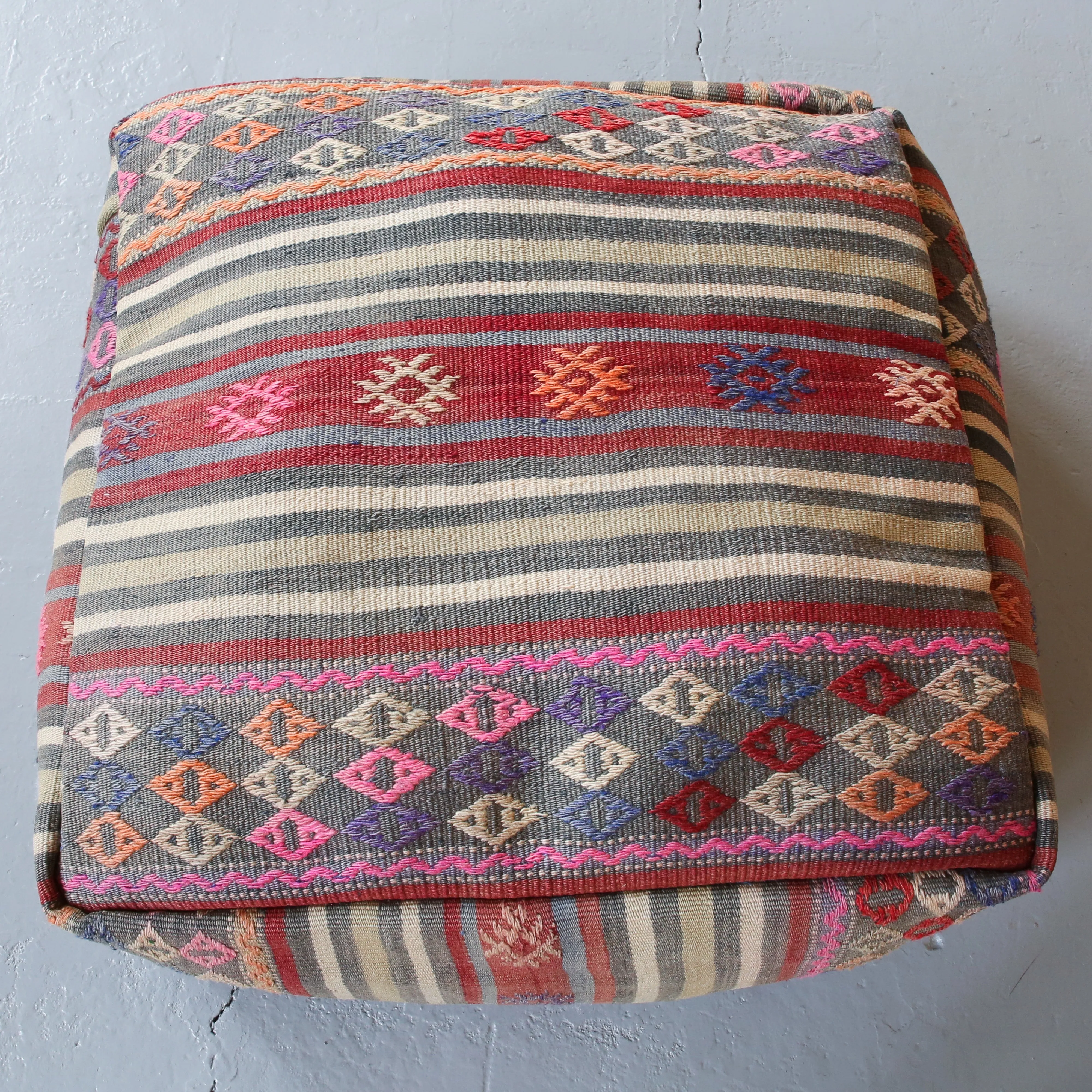 Square Kilim Floor Cushion