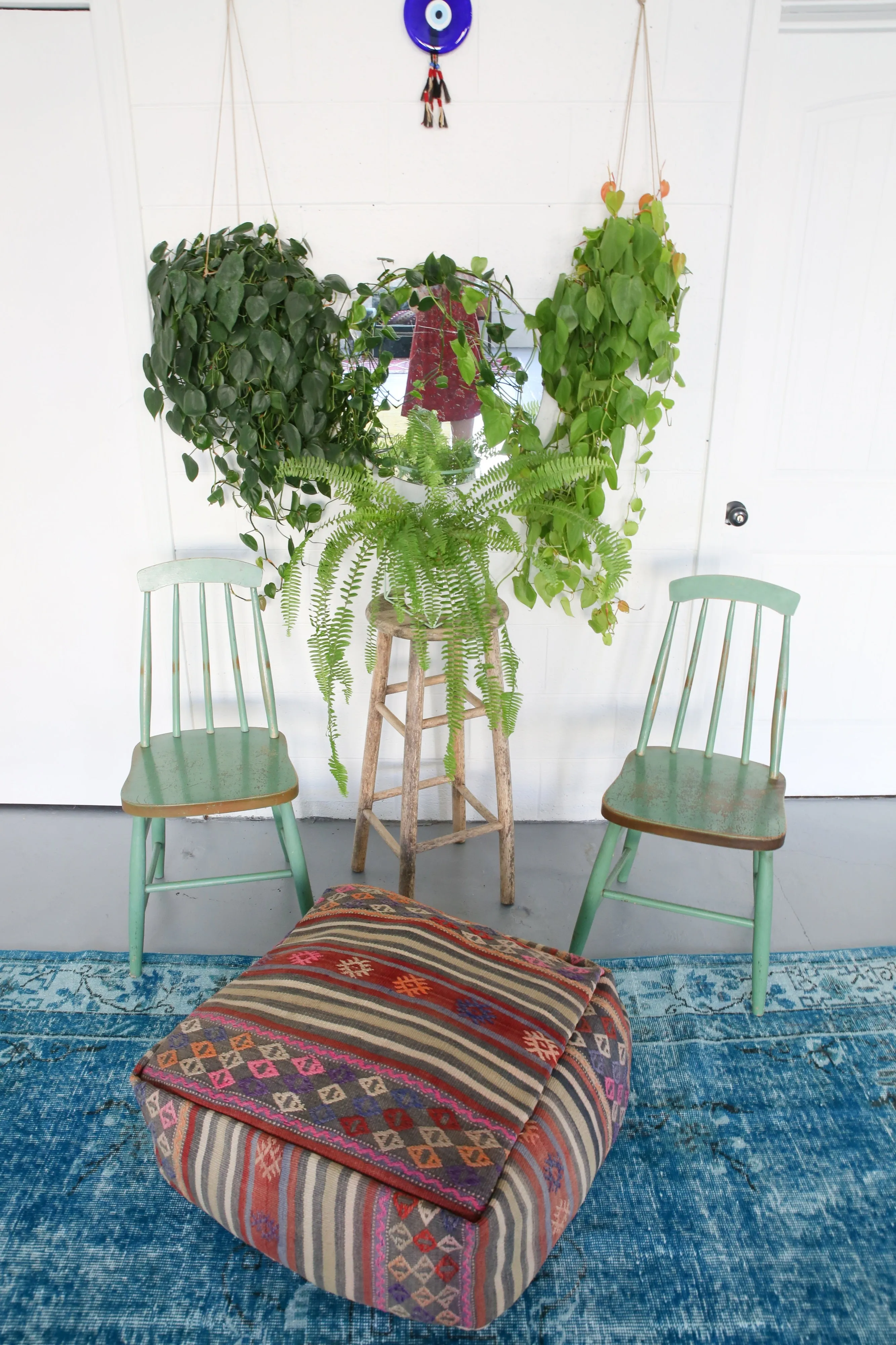 Square Kilim Floor Cushion
