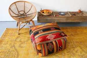 Square Kilim Floor Cushion