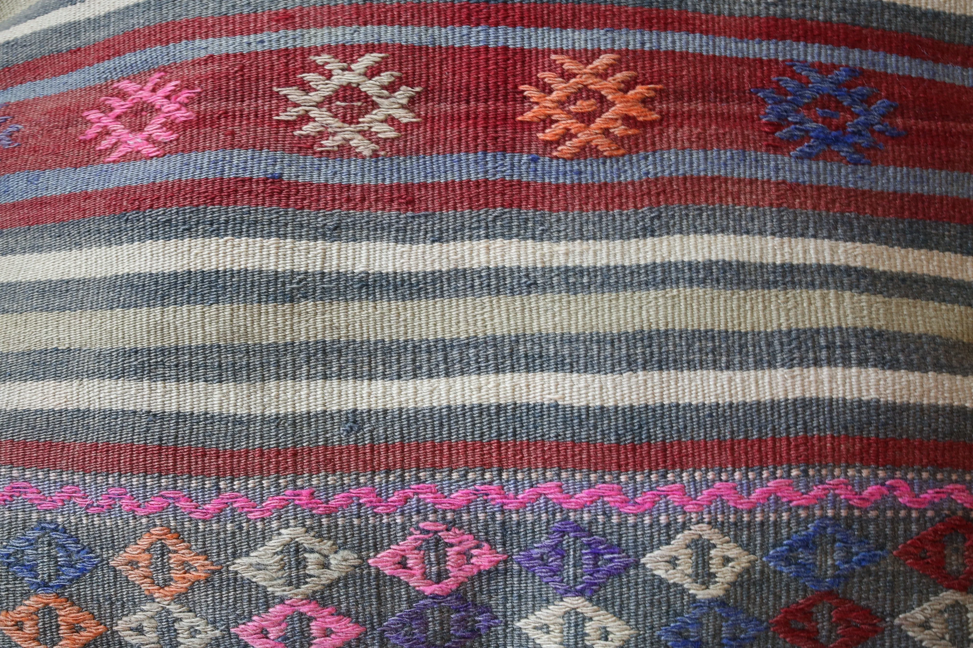 Square Kilim Floor Cushion