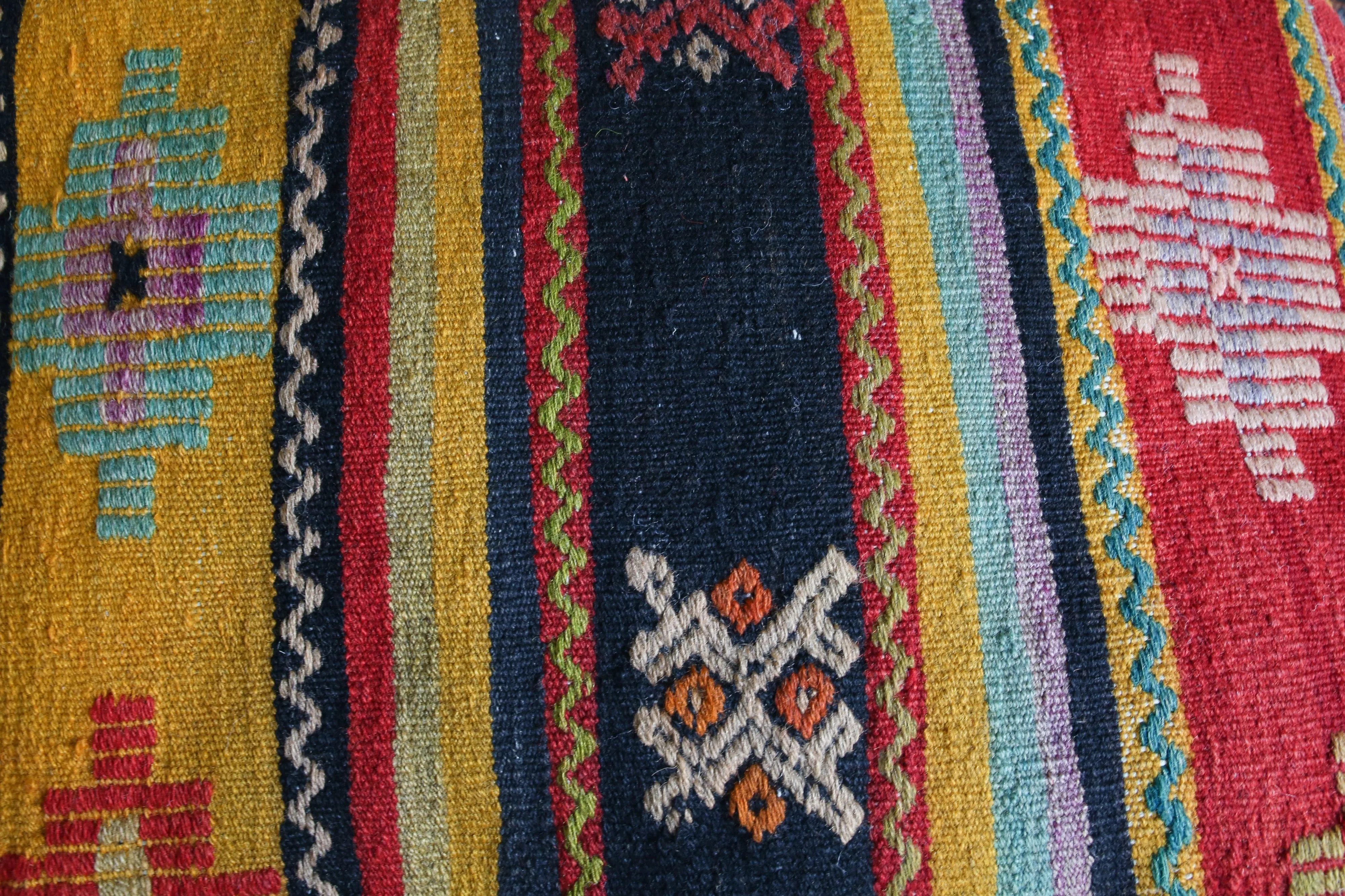 Square Kilim Floor Cushion