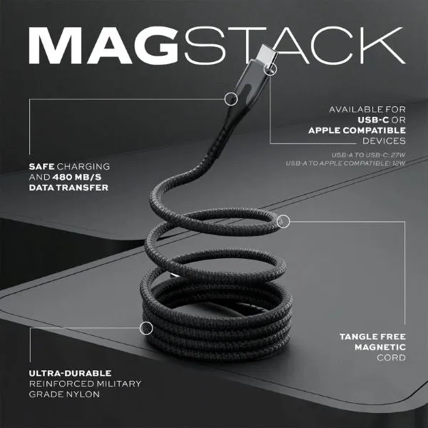 Statik MagStack Pro Magnetic 100w Cable USB-C to USB-C 90cm