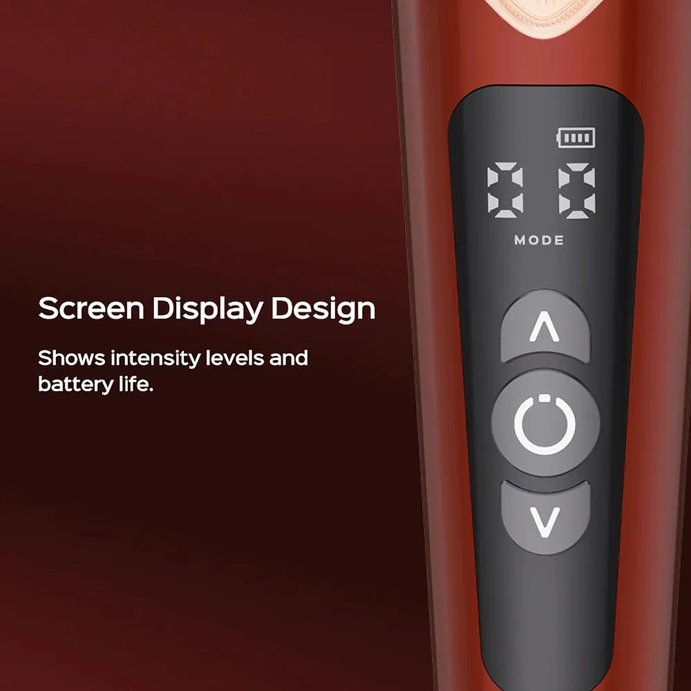 Stormi Powerful Heating Wand Vibrator with Charging Case