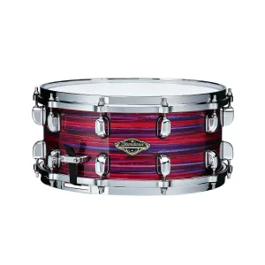 TAMA WBSS65-LPO 6.5x 14inch Starclassic Walnut/Birch Snare Drum, Lacquer Phantasm Oyster