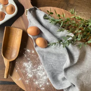 Tea Towel - Charcoal Melange