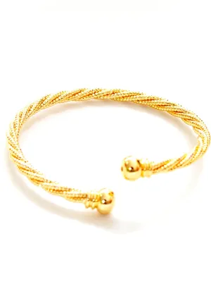 The "Hazel" Gold Plated Rope Bracelet