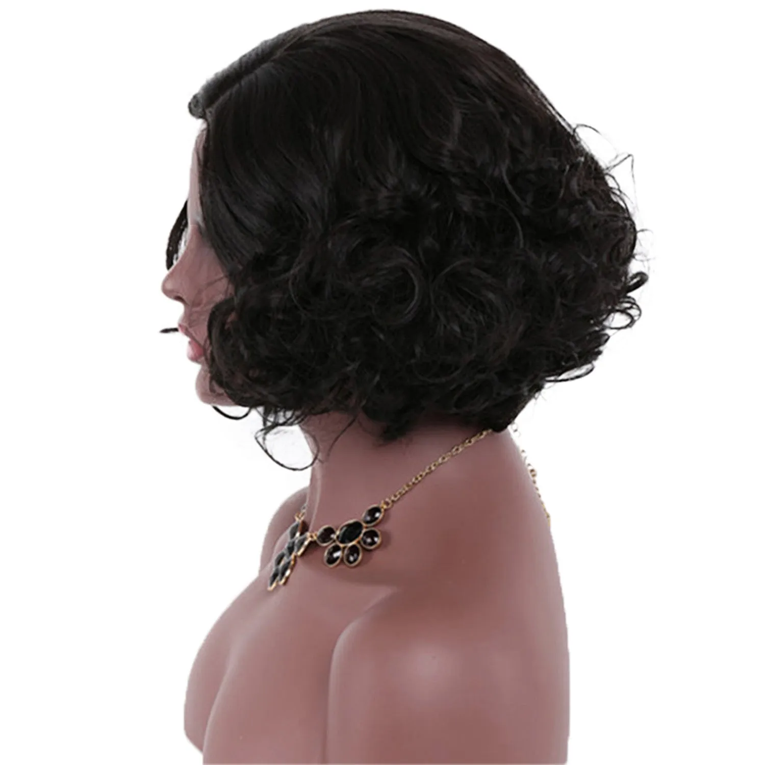 Throwback Thursday | Black Short Pixie Cut Wavy Synthetic Hair Wig