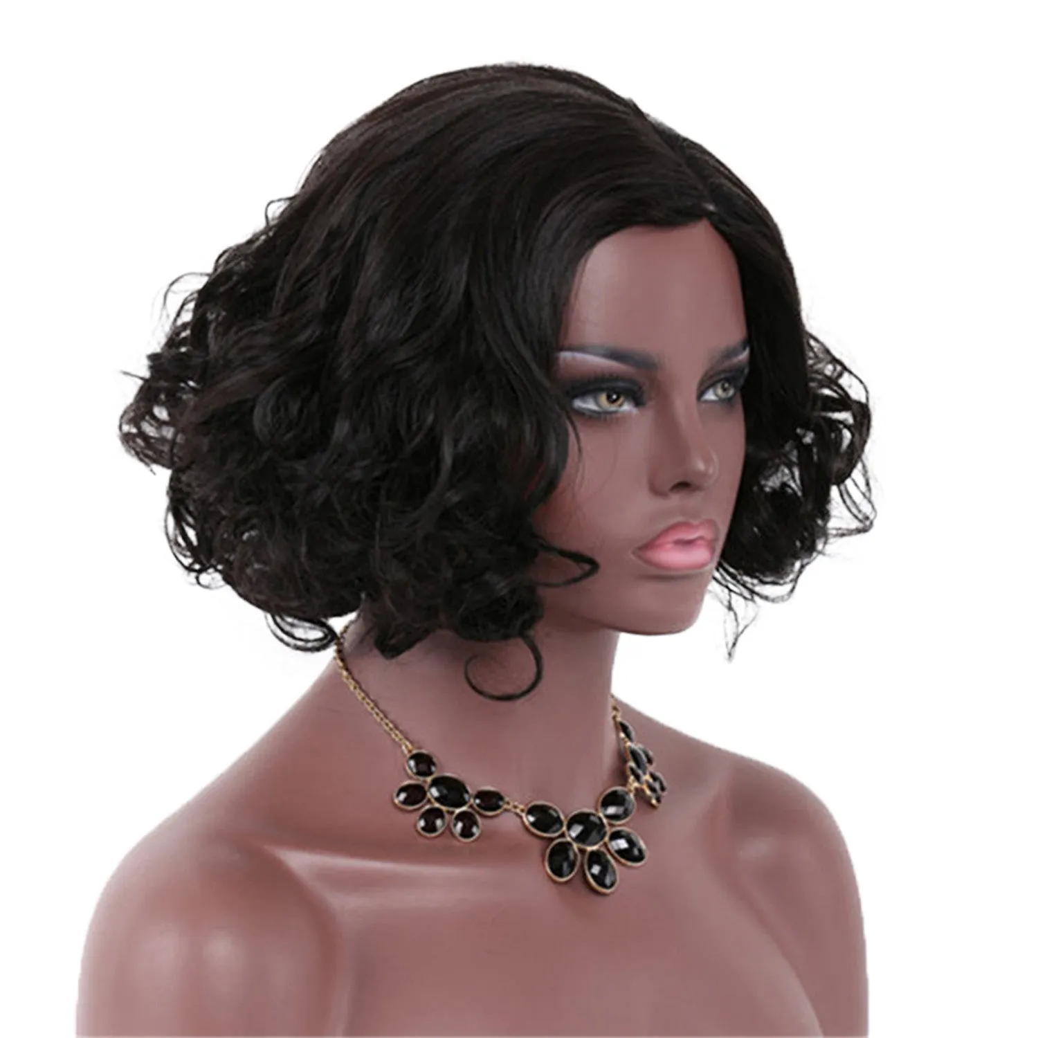 Throwback Thursday | Black Short Pixie Cut Wavy Synthetic Hair Wig