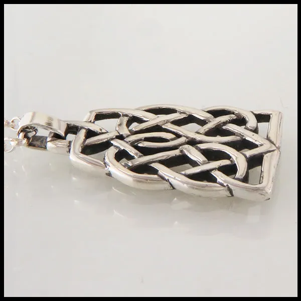 Timeless Love Pendant or Key Ring in Silver