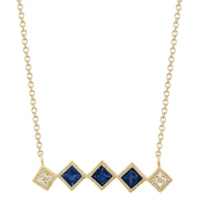 Timeless Sapphire Necklace