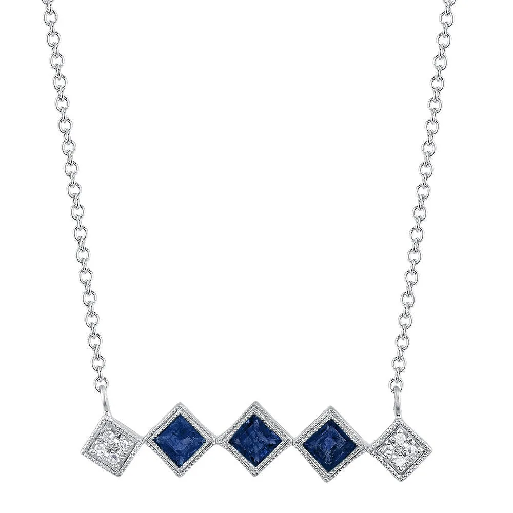 Timeless Sapphire Necklace
