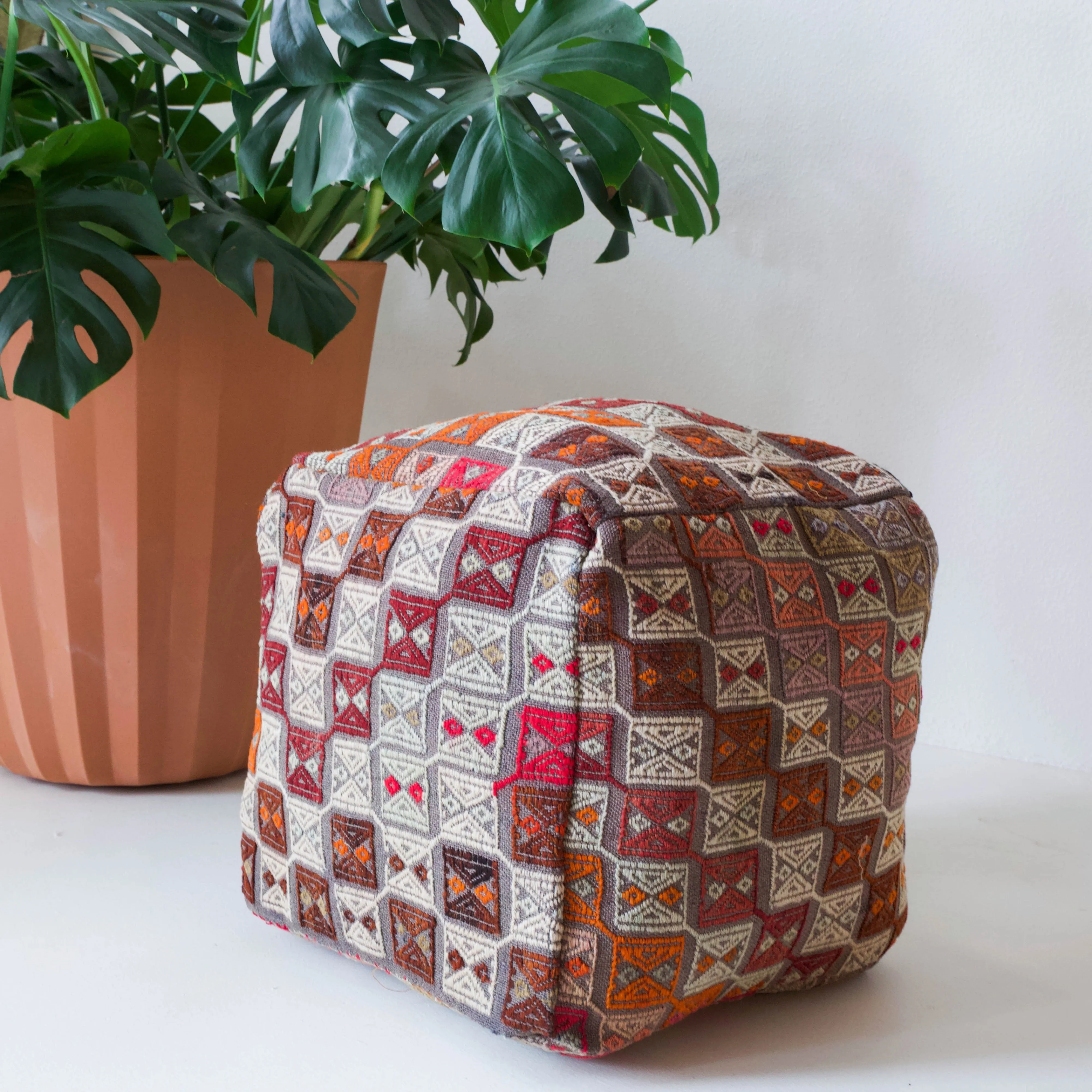 Turkish Kilim Floor Cushion