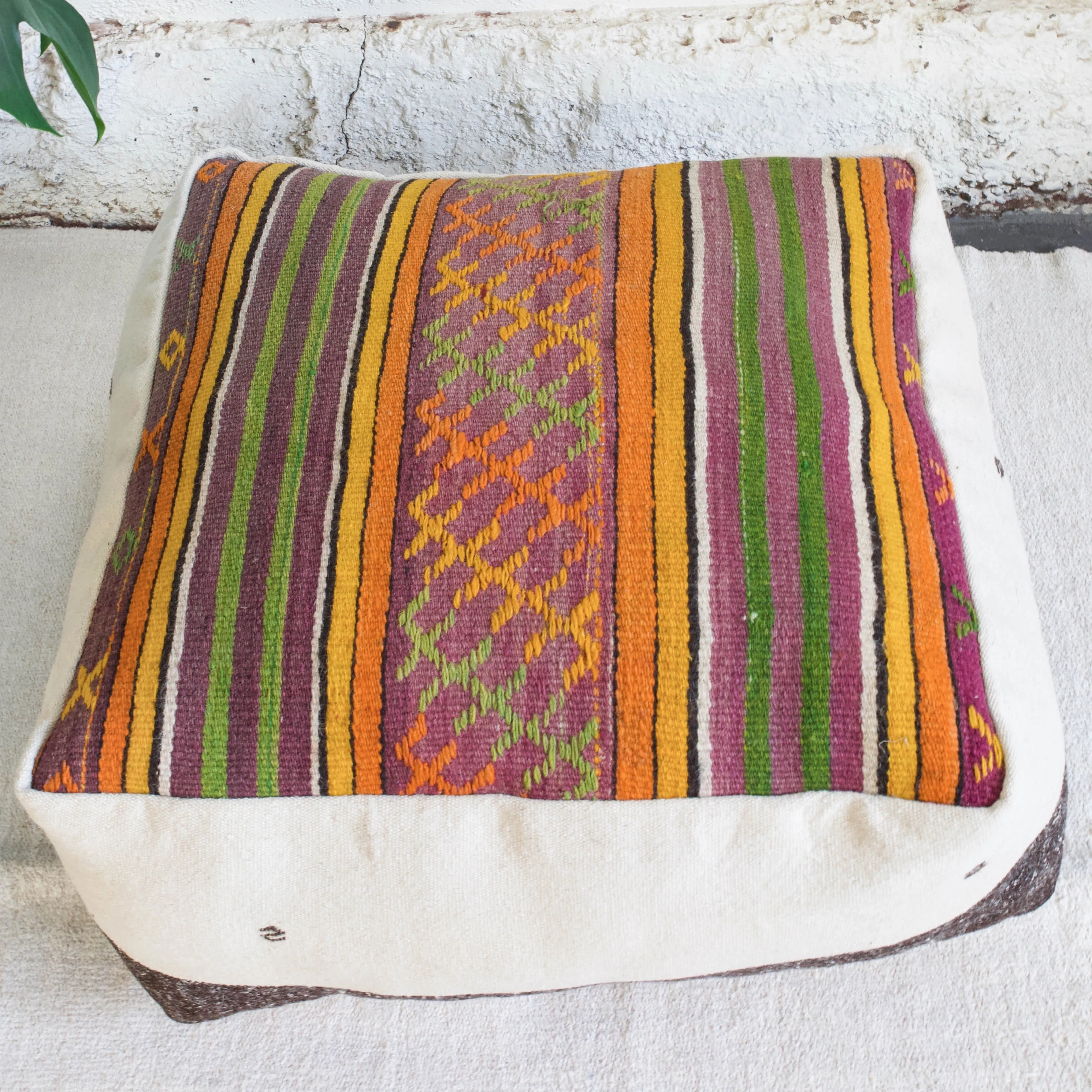 Turkish Kilim Floor Cushion