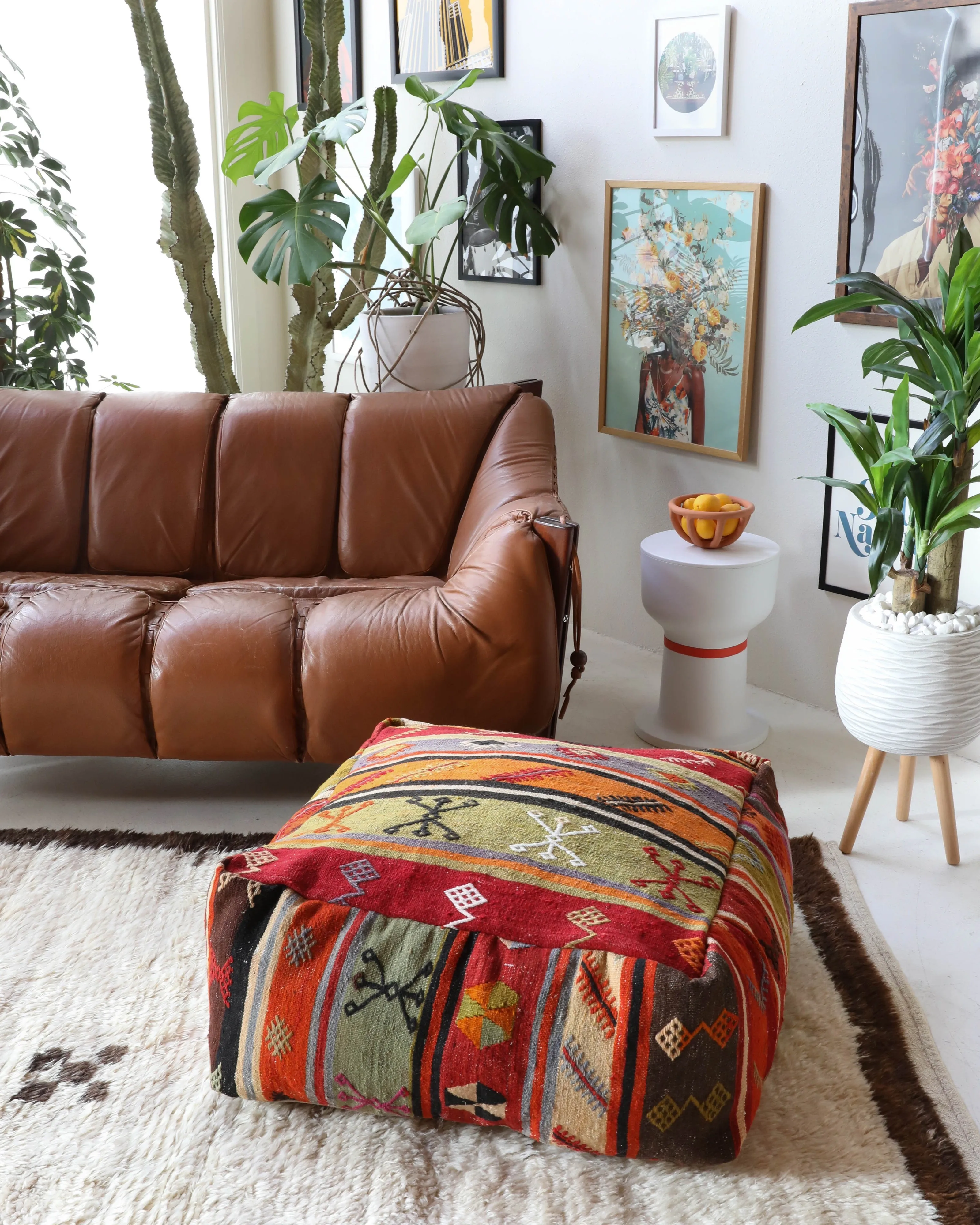 Turkish Kilim Floor Cushion
