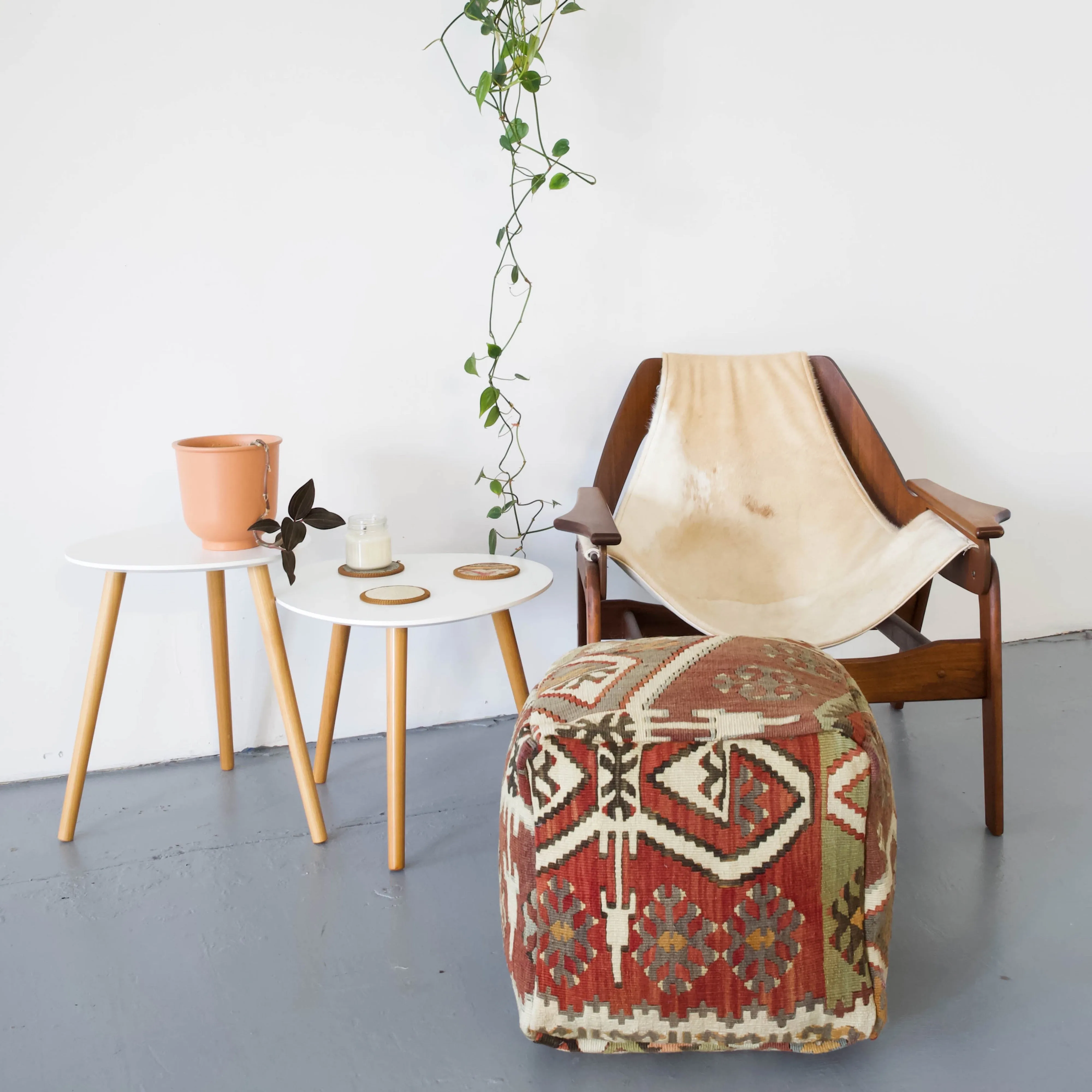 Turkish Kilim Floor Cushion