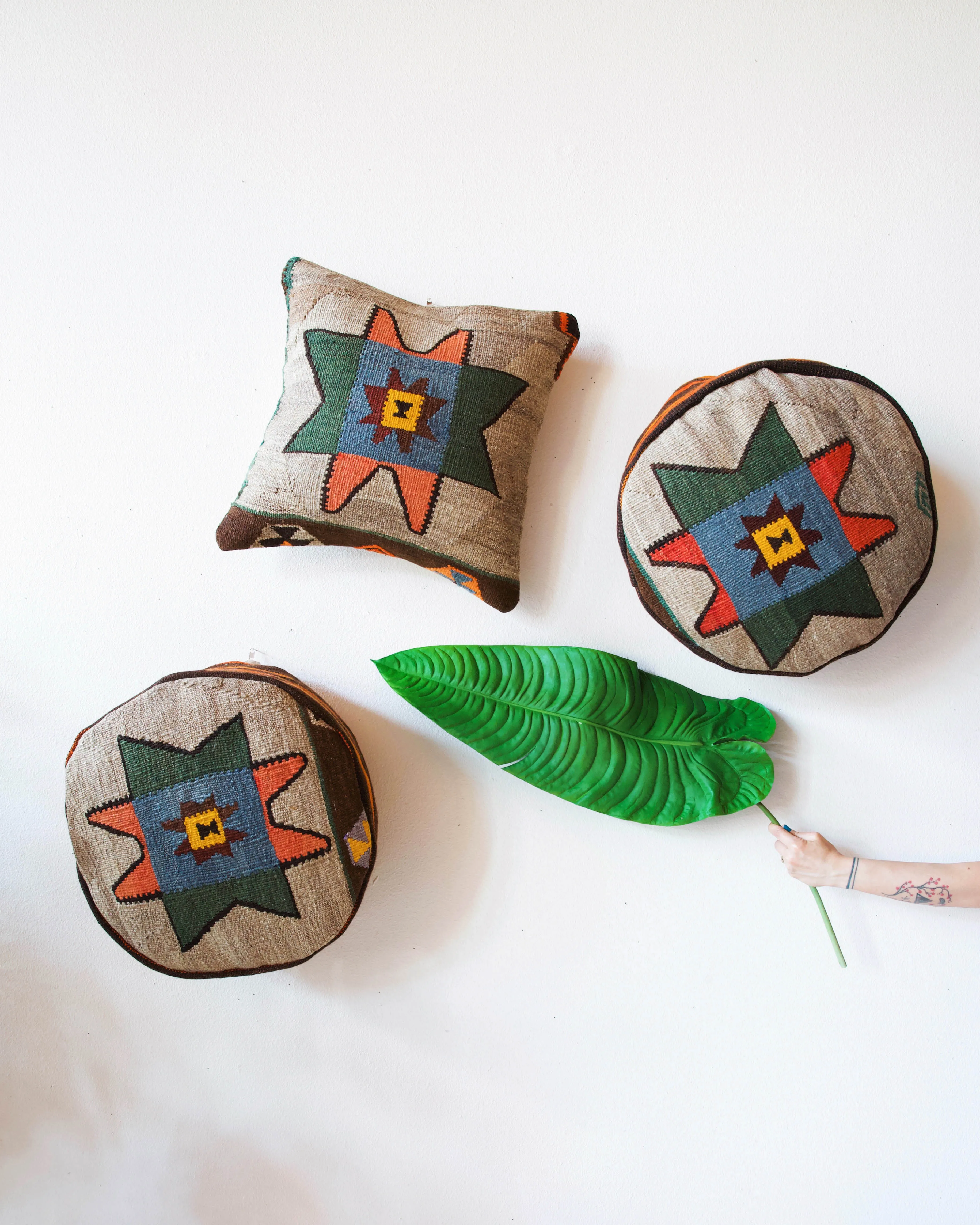 Turkish Kilim Floor Cushion