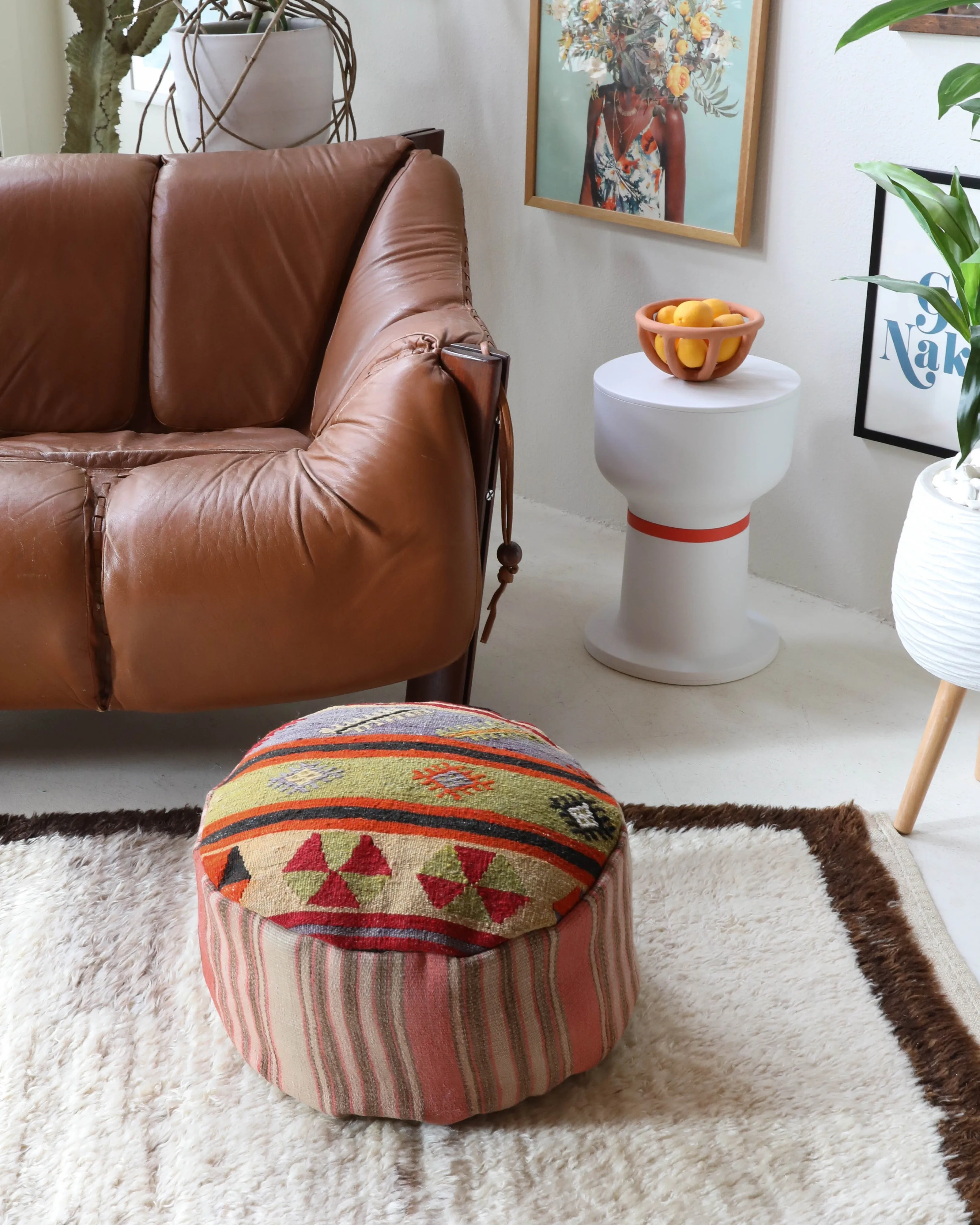 Turkish Kilim Floor Cushion
