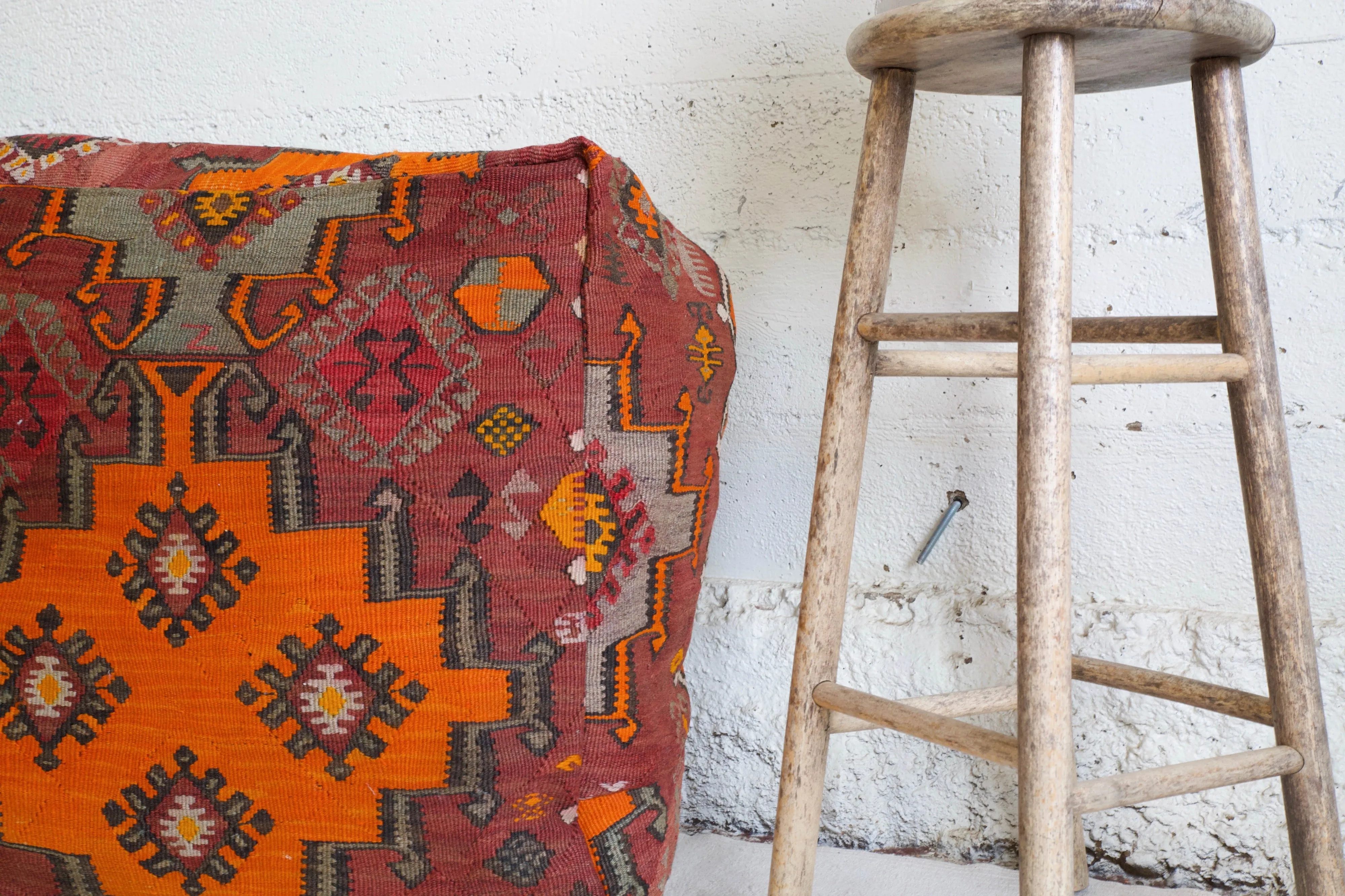 Turkish Kilim Floor Cushion
