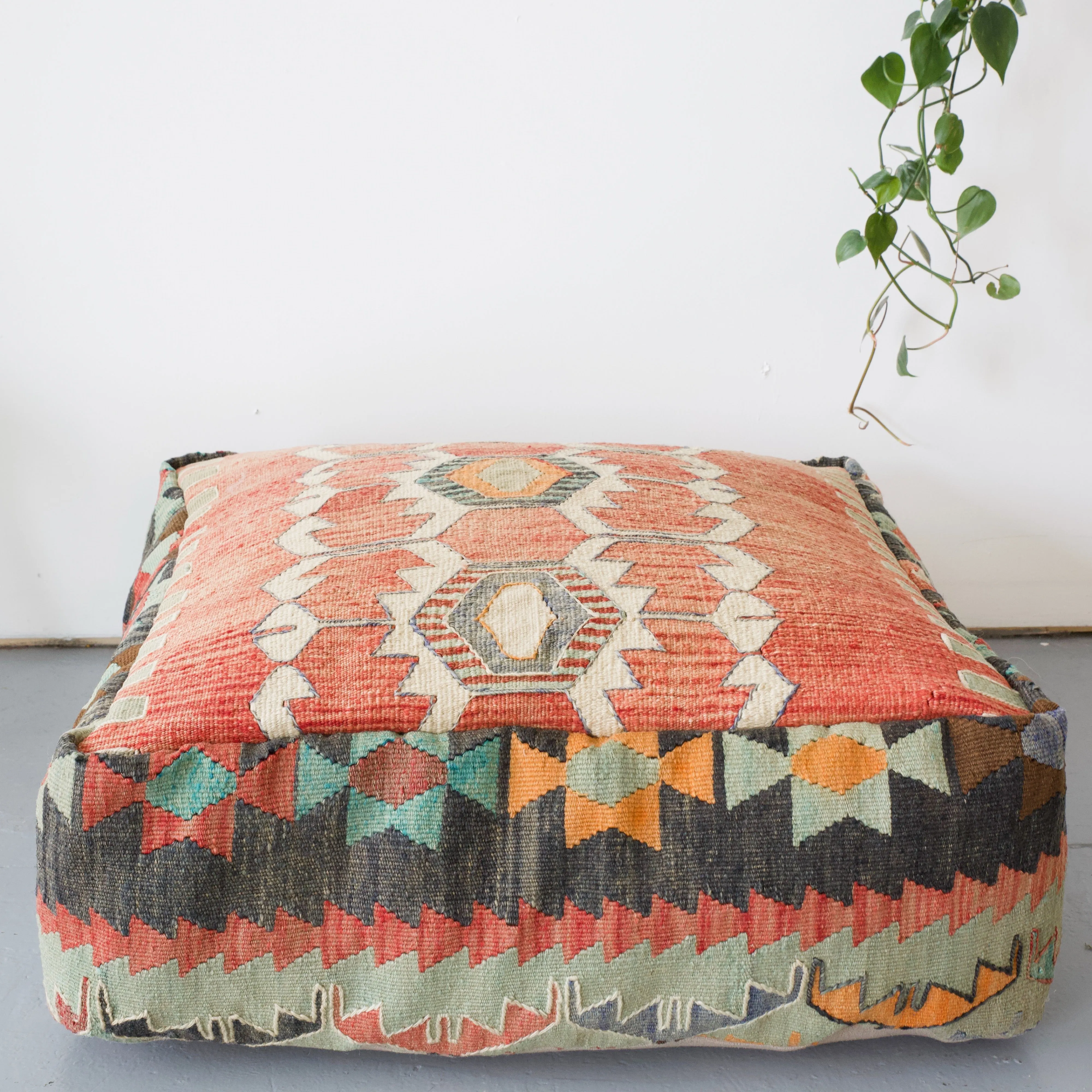 Turkish Kilim Floor Cushion
