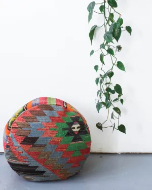 Turkish Kilim Floor Cushion