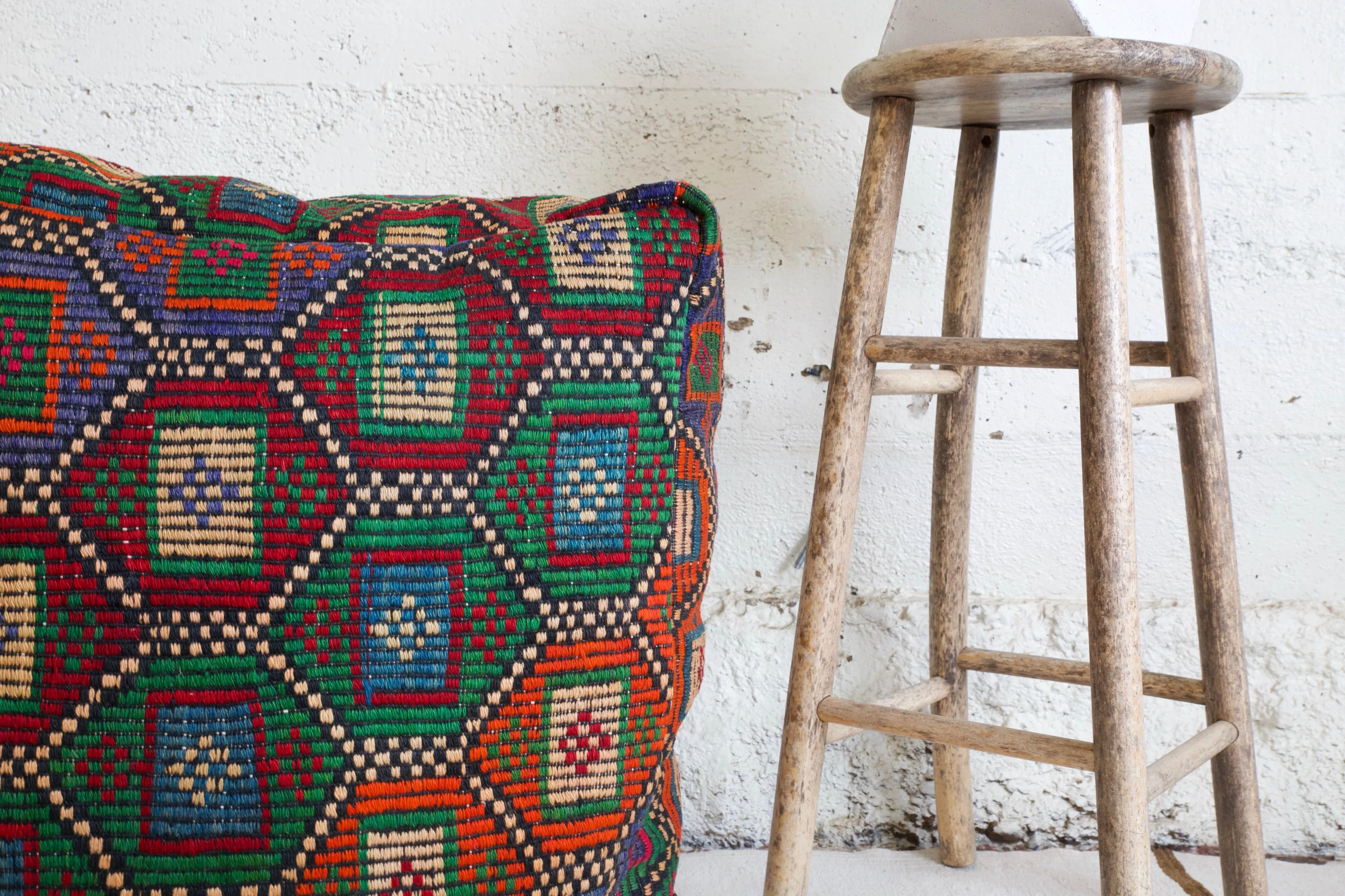 Turkish Kilim Floor Cushion