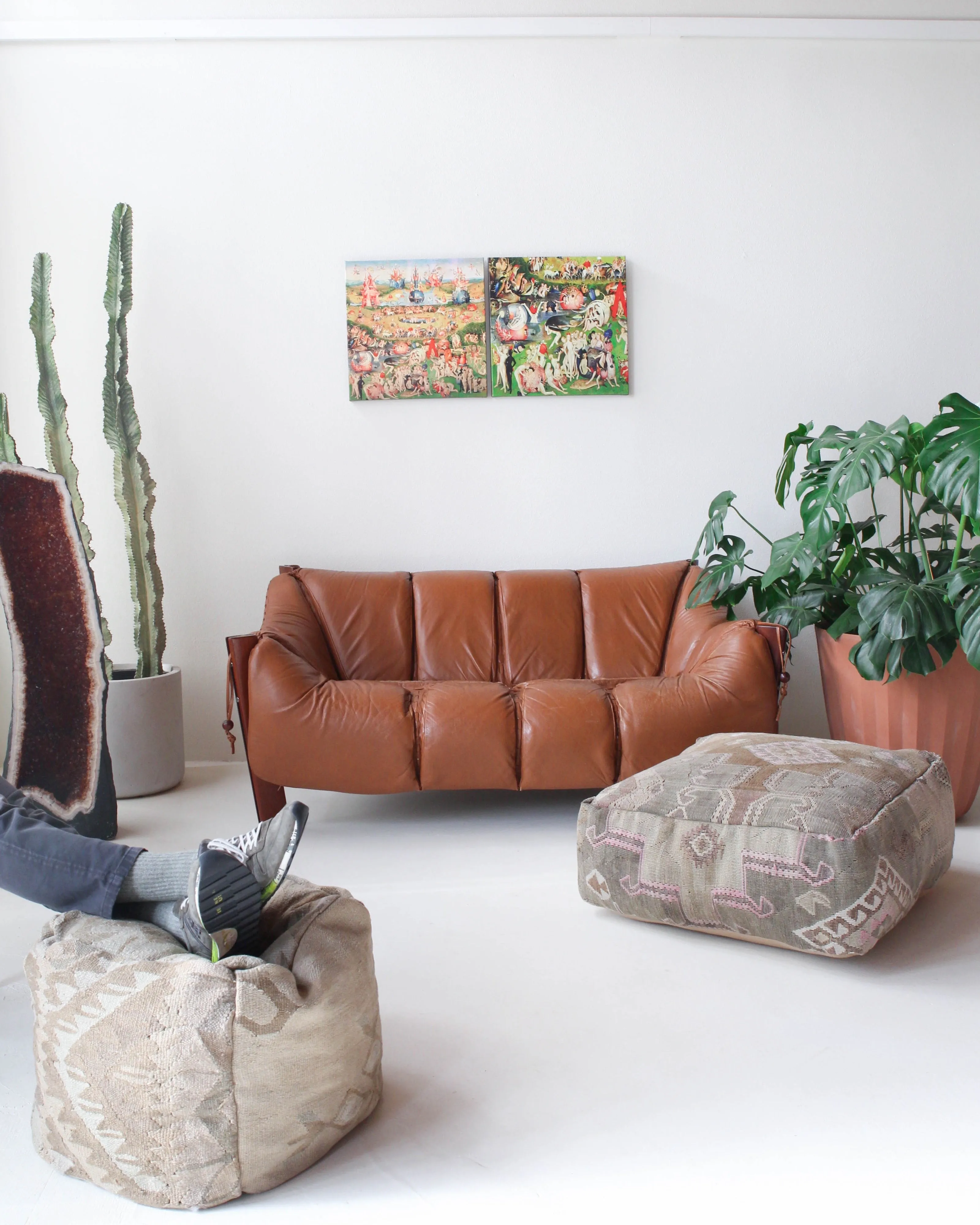 Turkish Kilim Floor Cushion