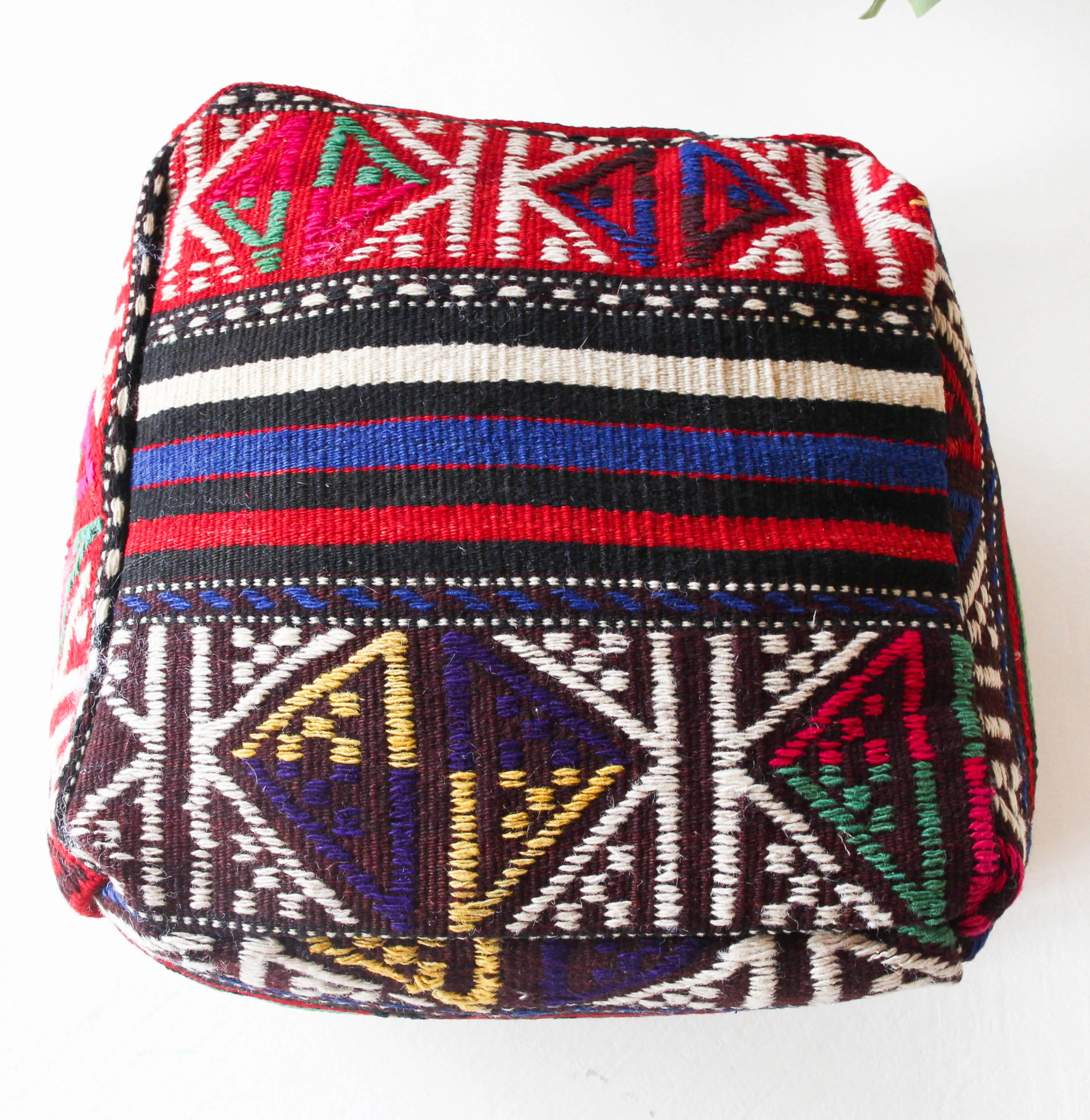 Turkish Kilim Floor Cushion