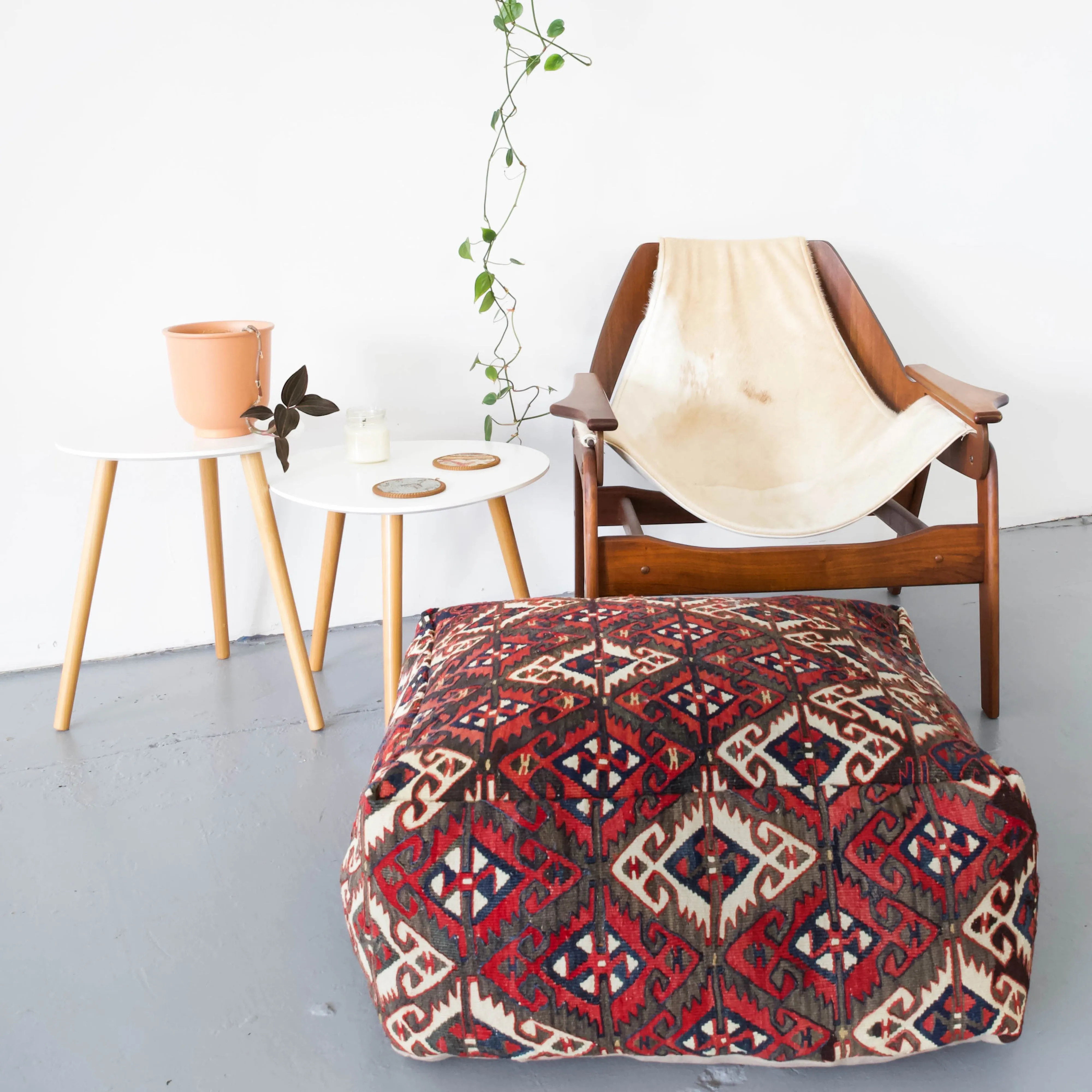 Turkish Kilim Floor Cushion