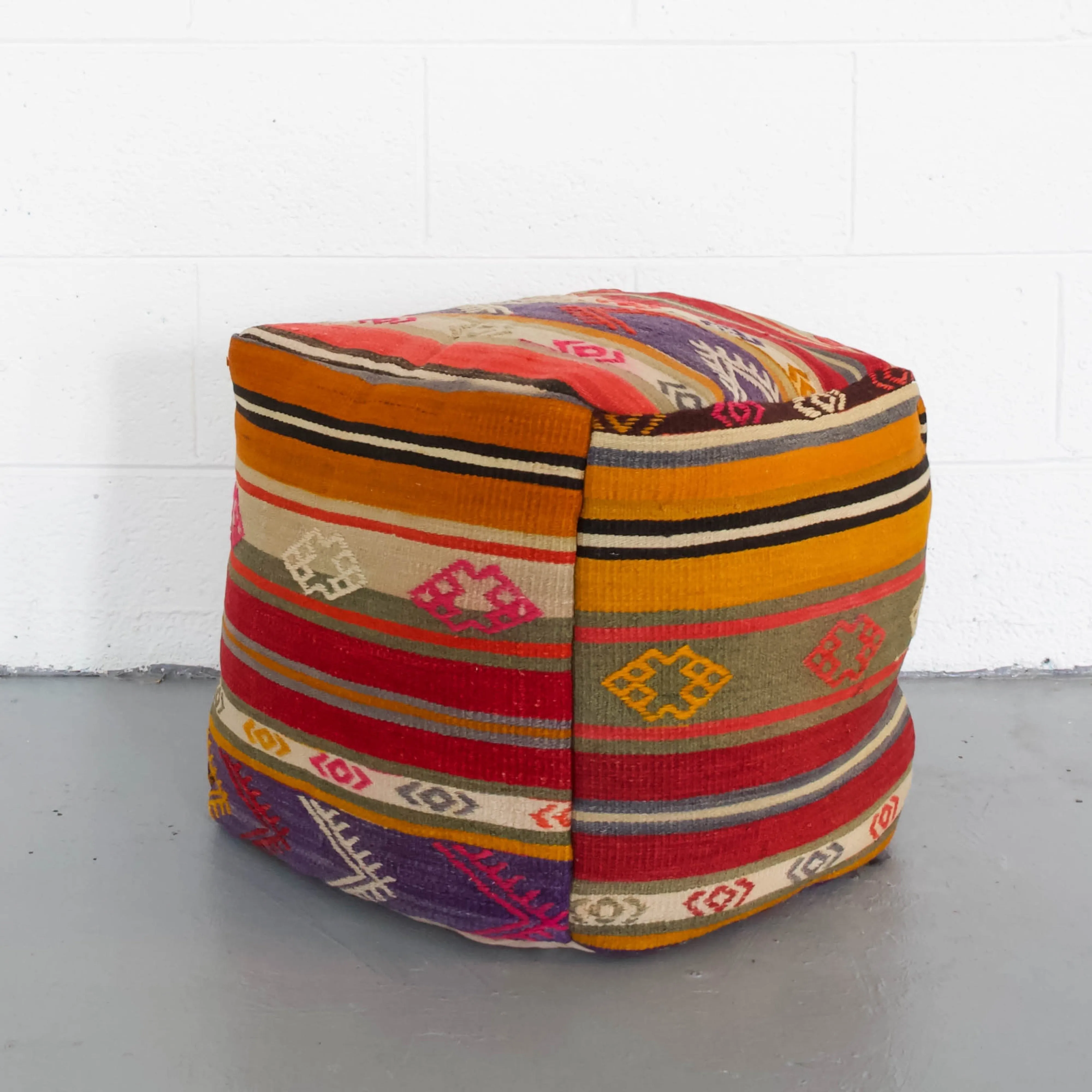 Turkish Kilim Floor Cushion