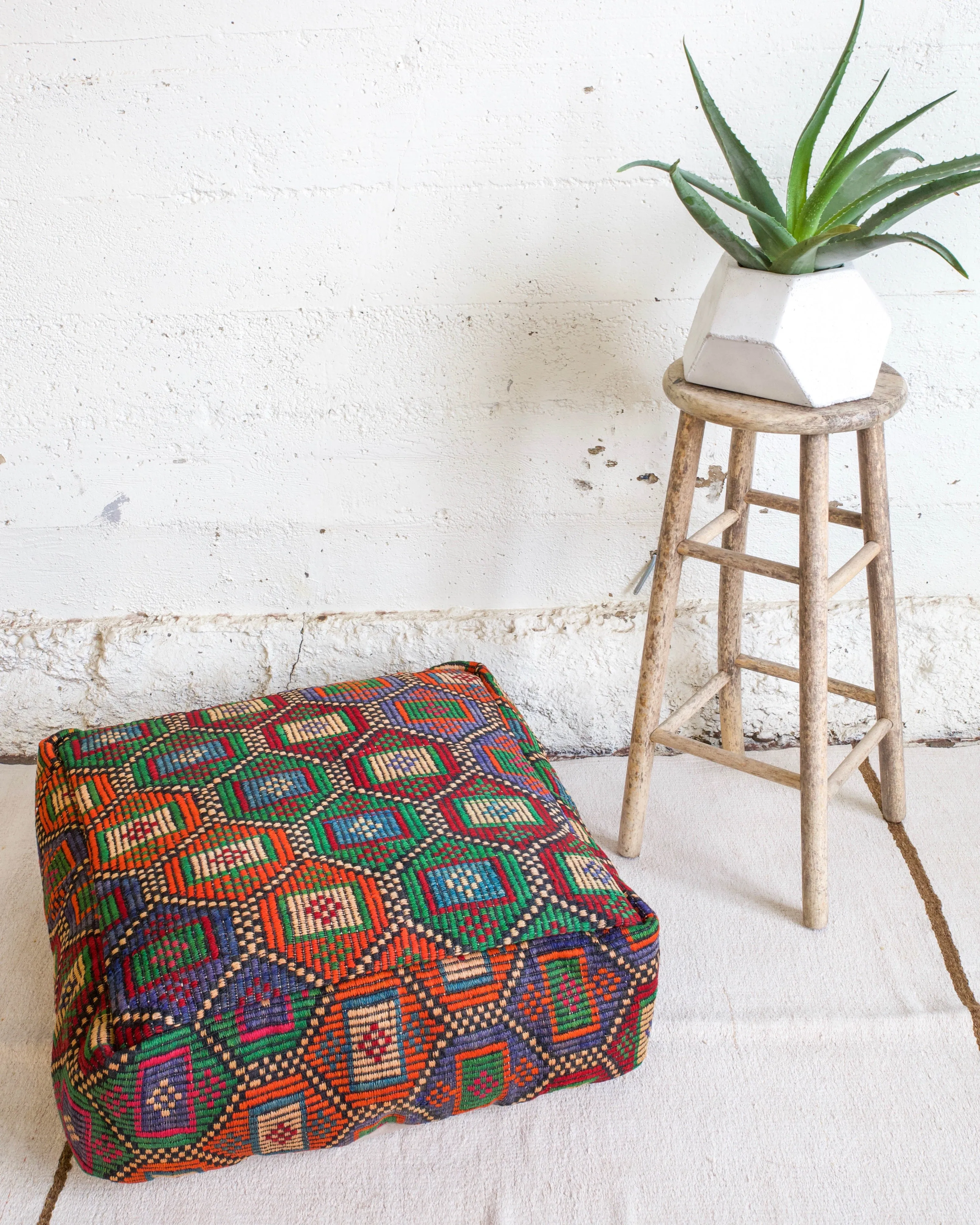 Turkish Kilim Floor Cushion
