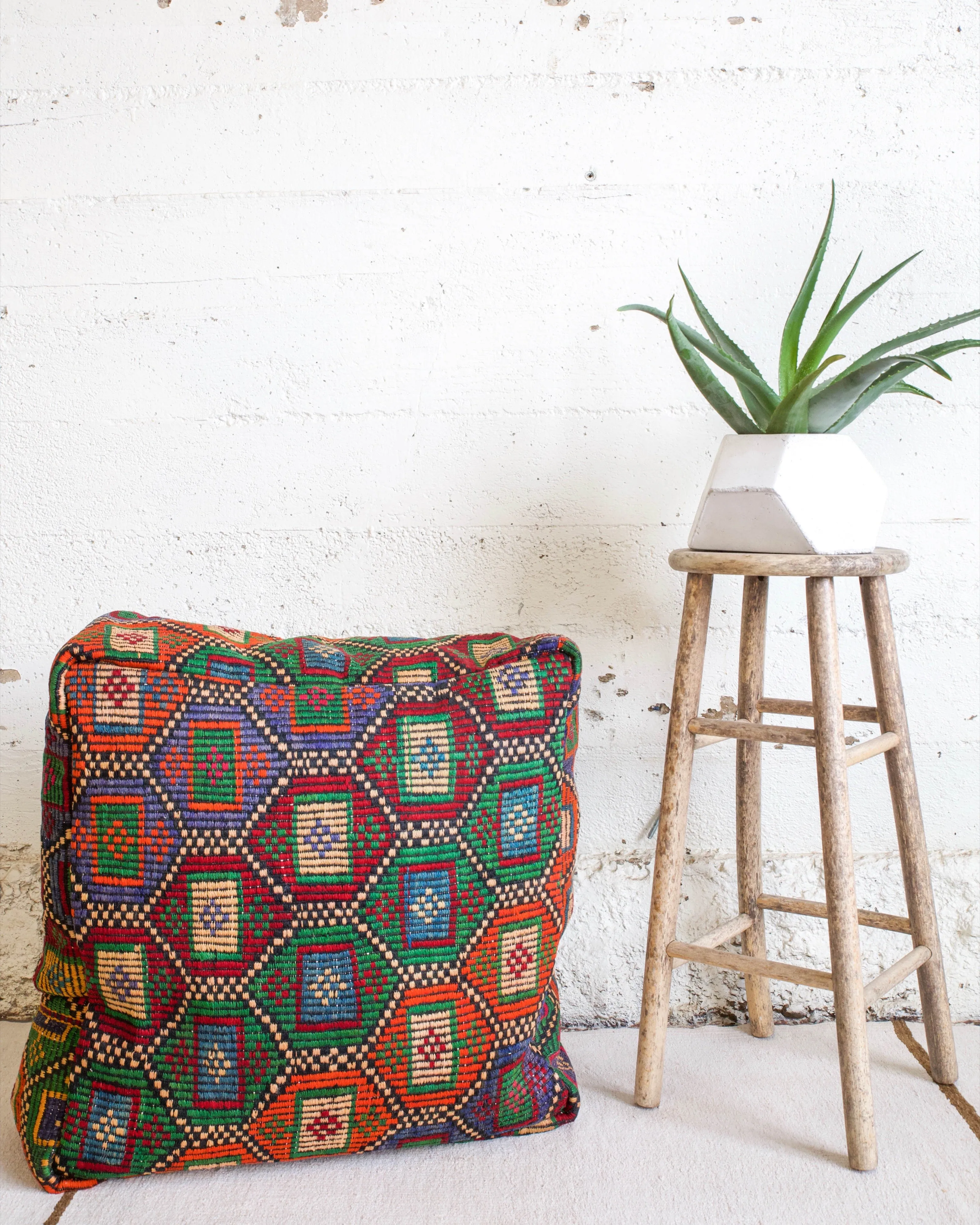 Turkish Kilim Floor Cushion