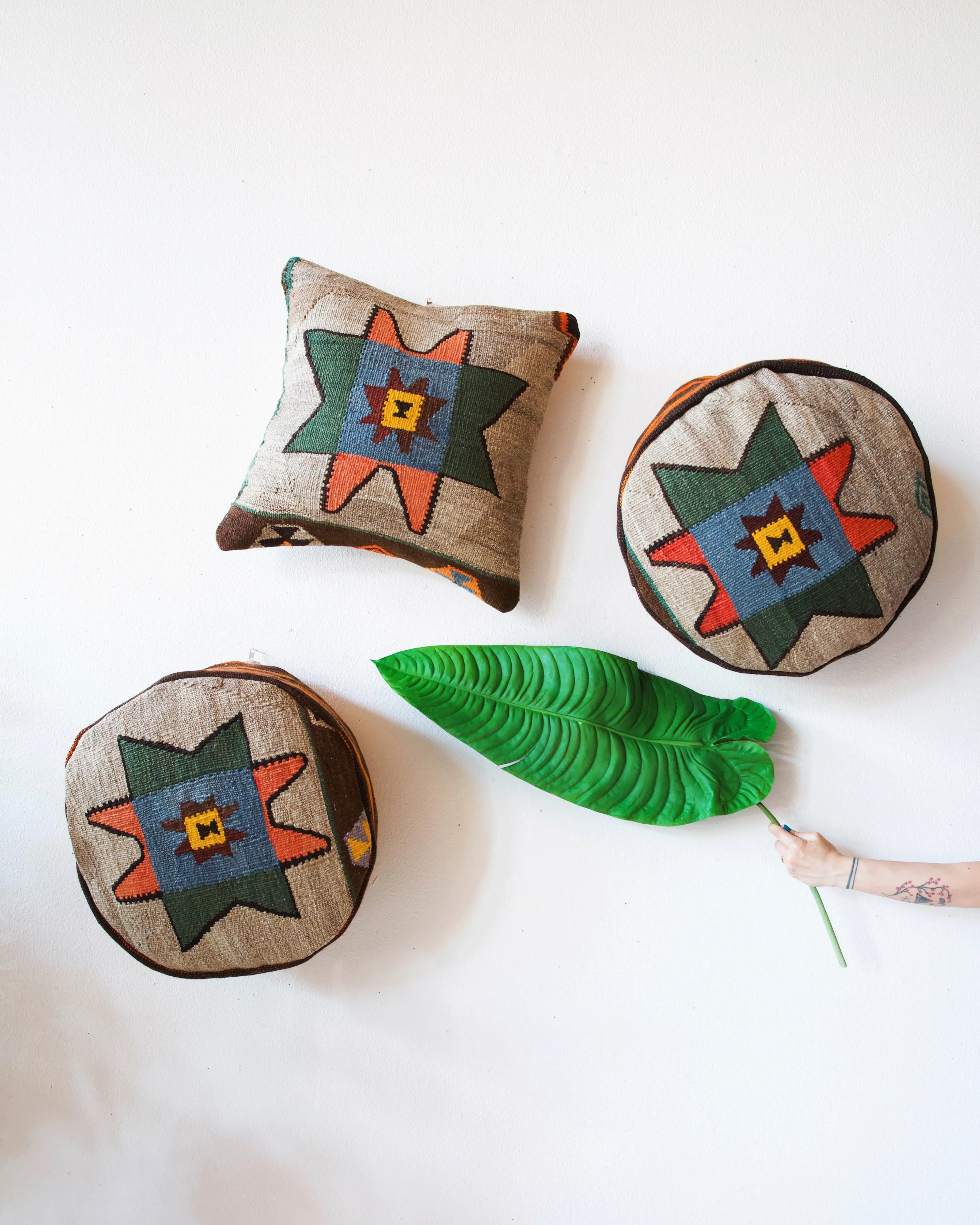 Turkish Kilim Floor Cushion