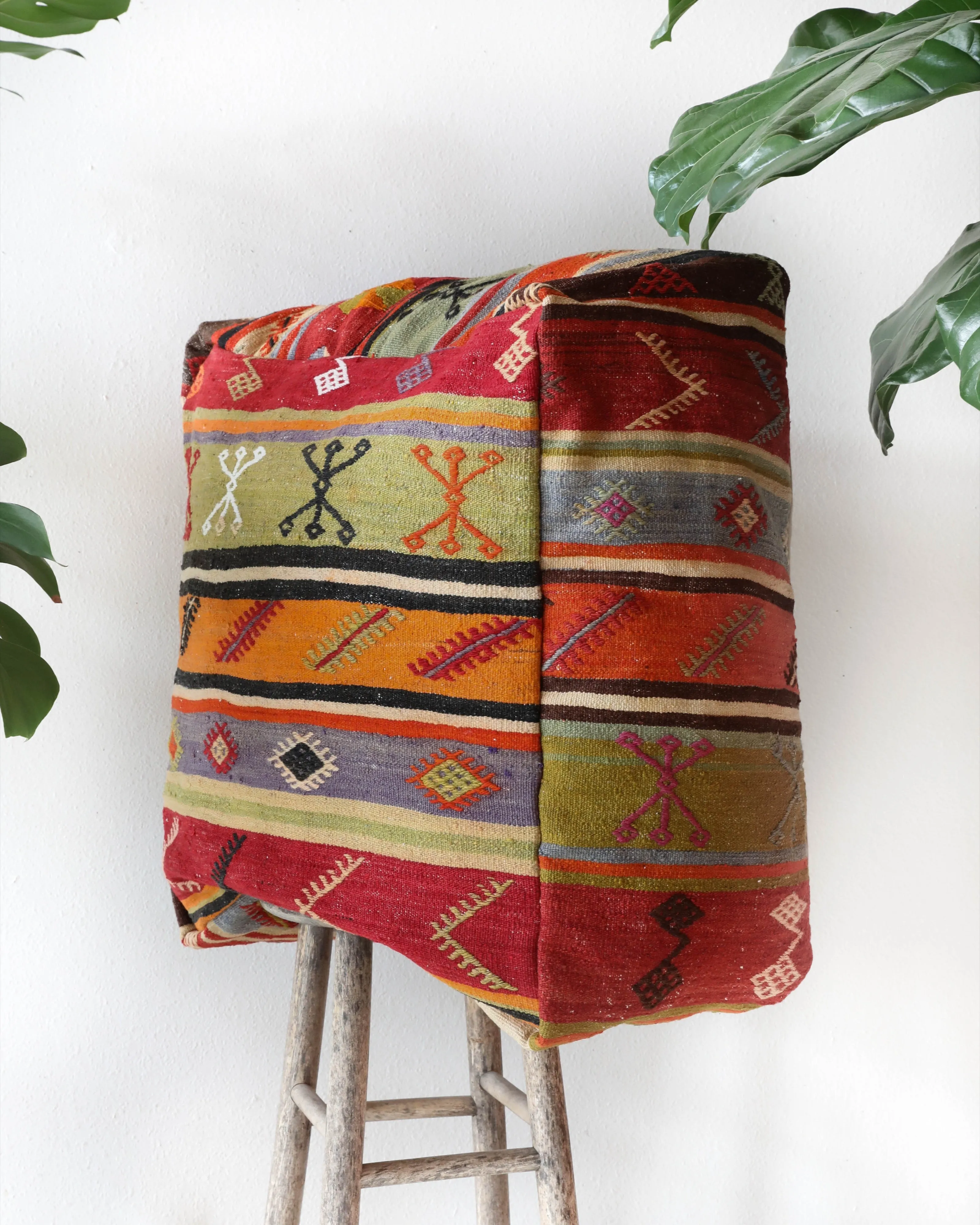 Turkish Kilim Floor Cushion