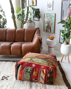 Turkish Kilim Floor Cushion
