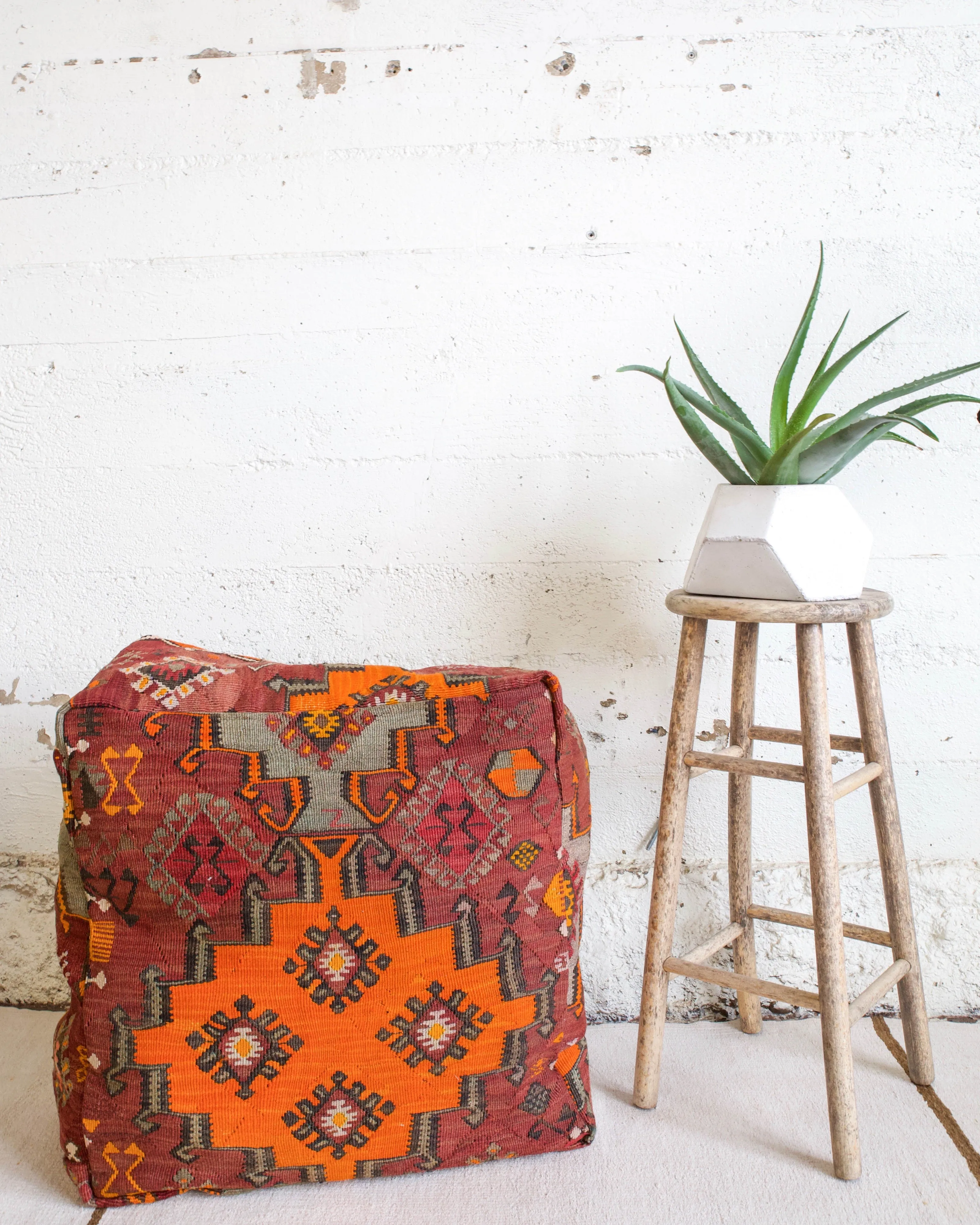 Turkish Kilim Floor Cushion