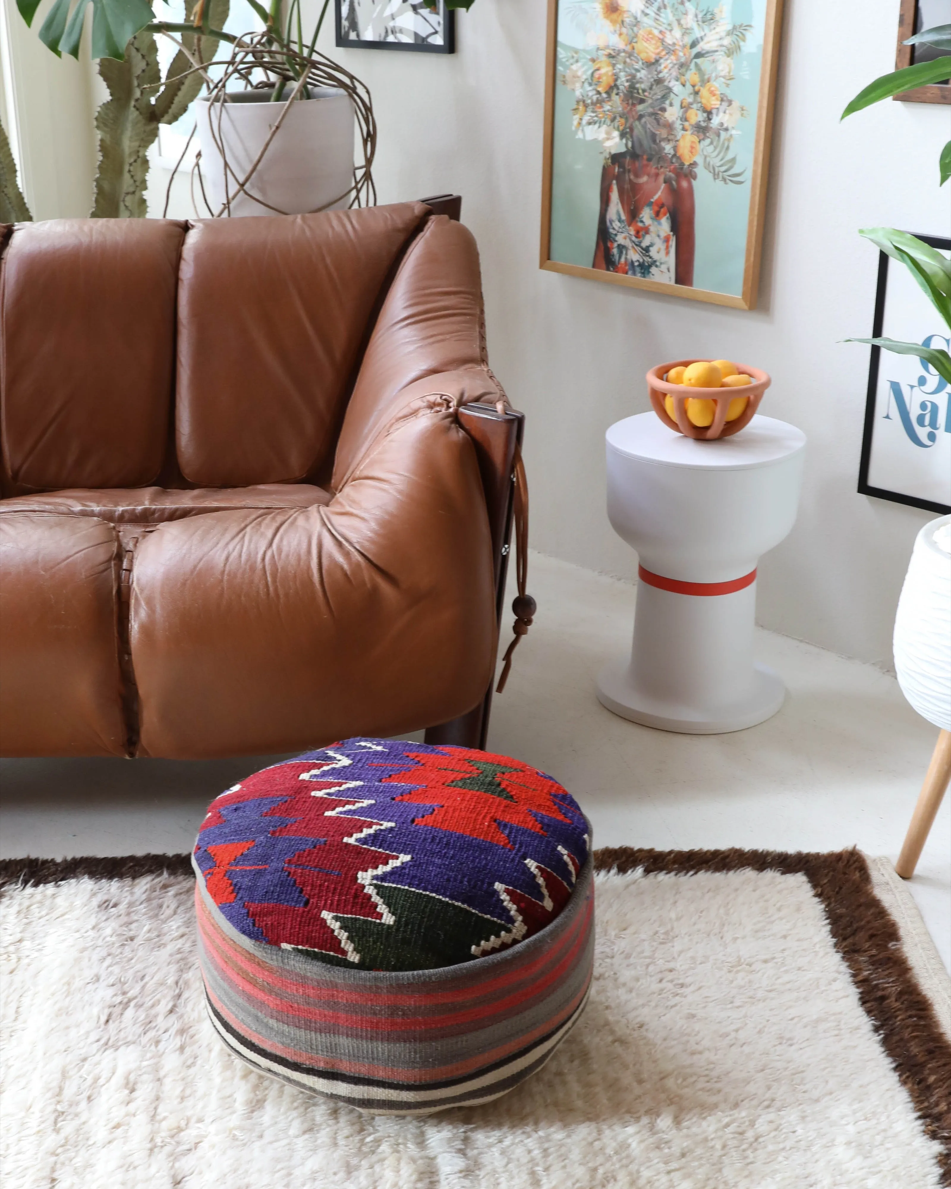 Turkish Kilim Floor Cushion