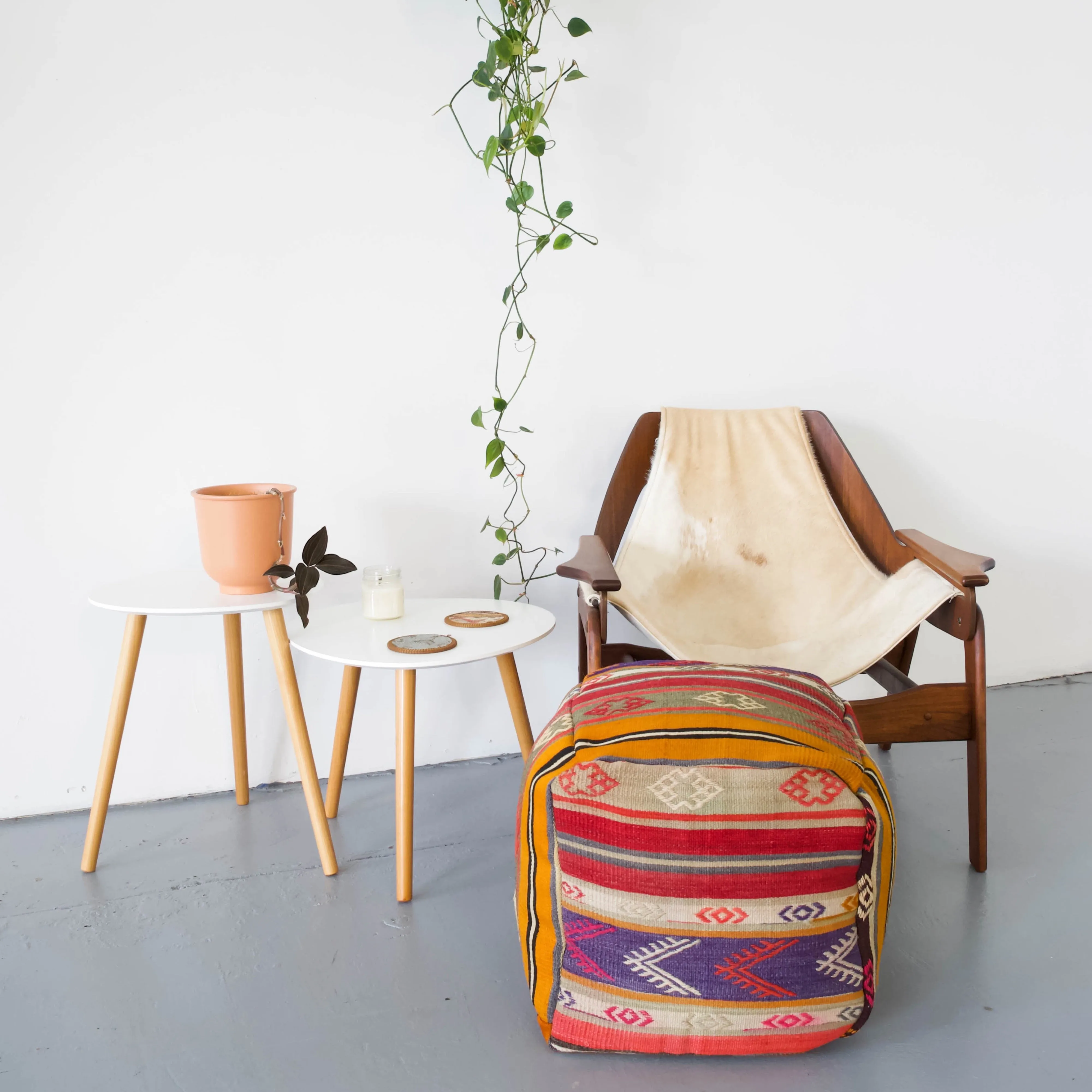 Turkish Kilim Floor Cushion